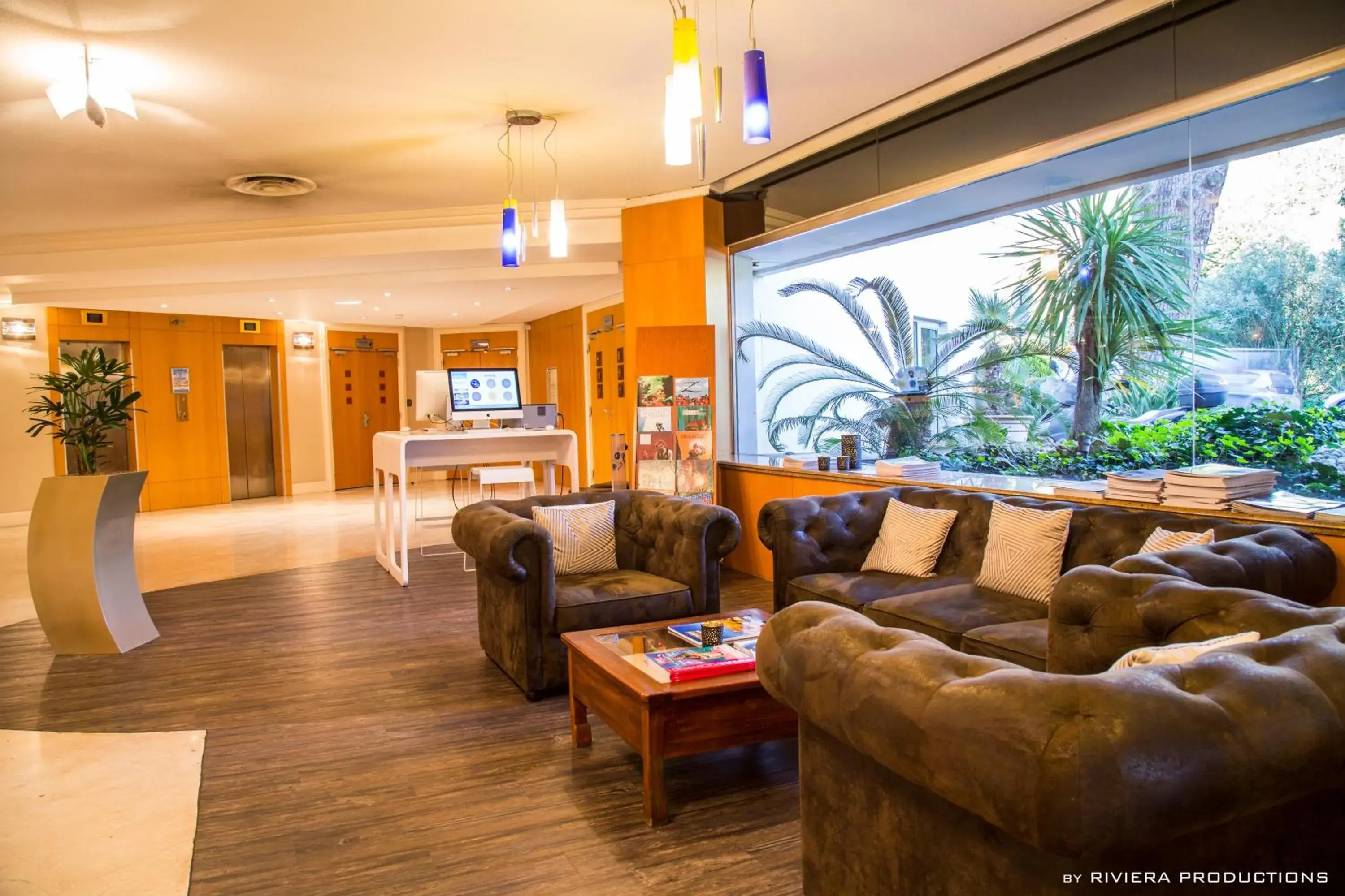 Lobby or reception, Lobby/Reception in Hotel Cannes Montfleury