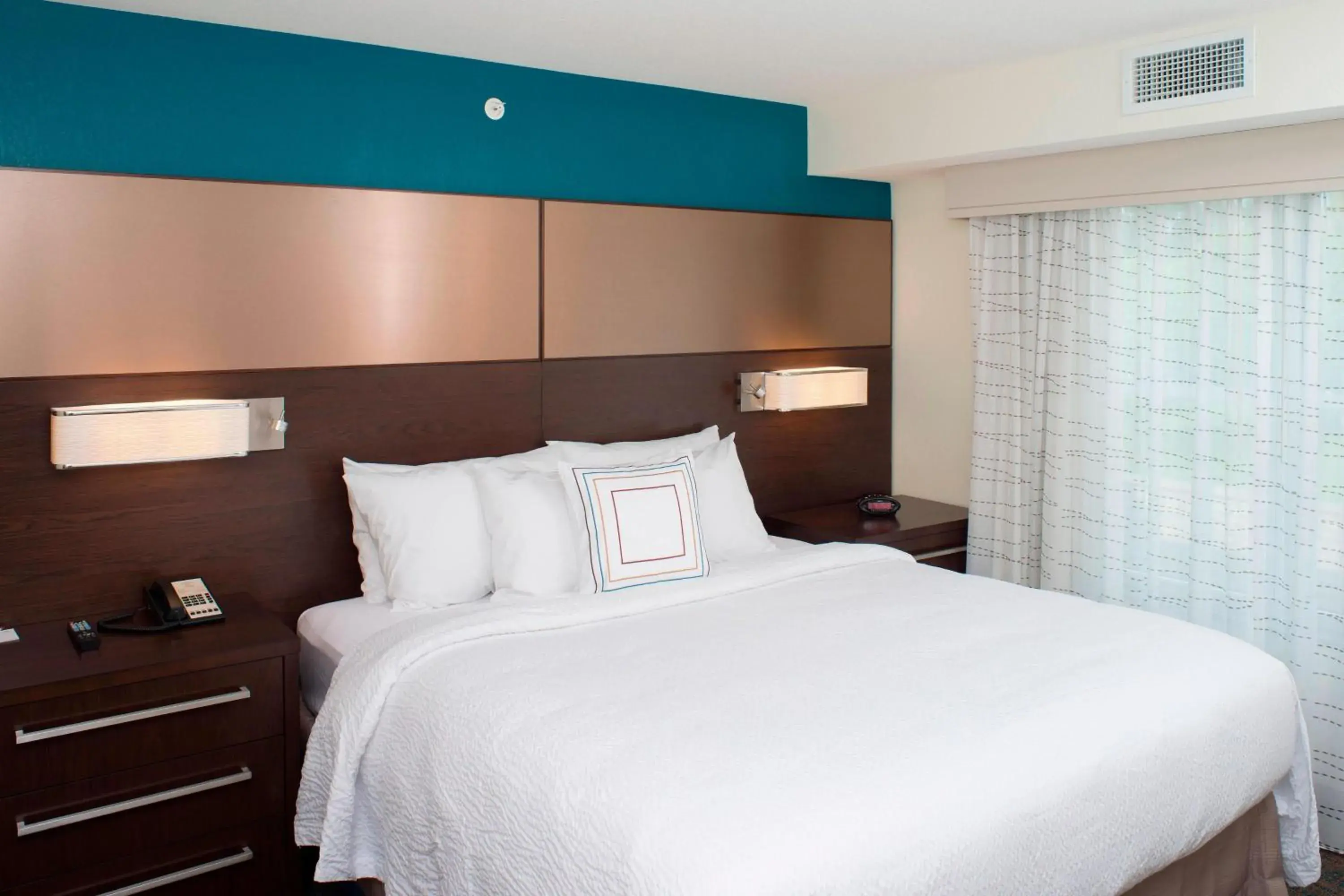 Bedroom, Bed in Residence Inn by Marriott Albany Clifton Park