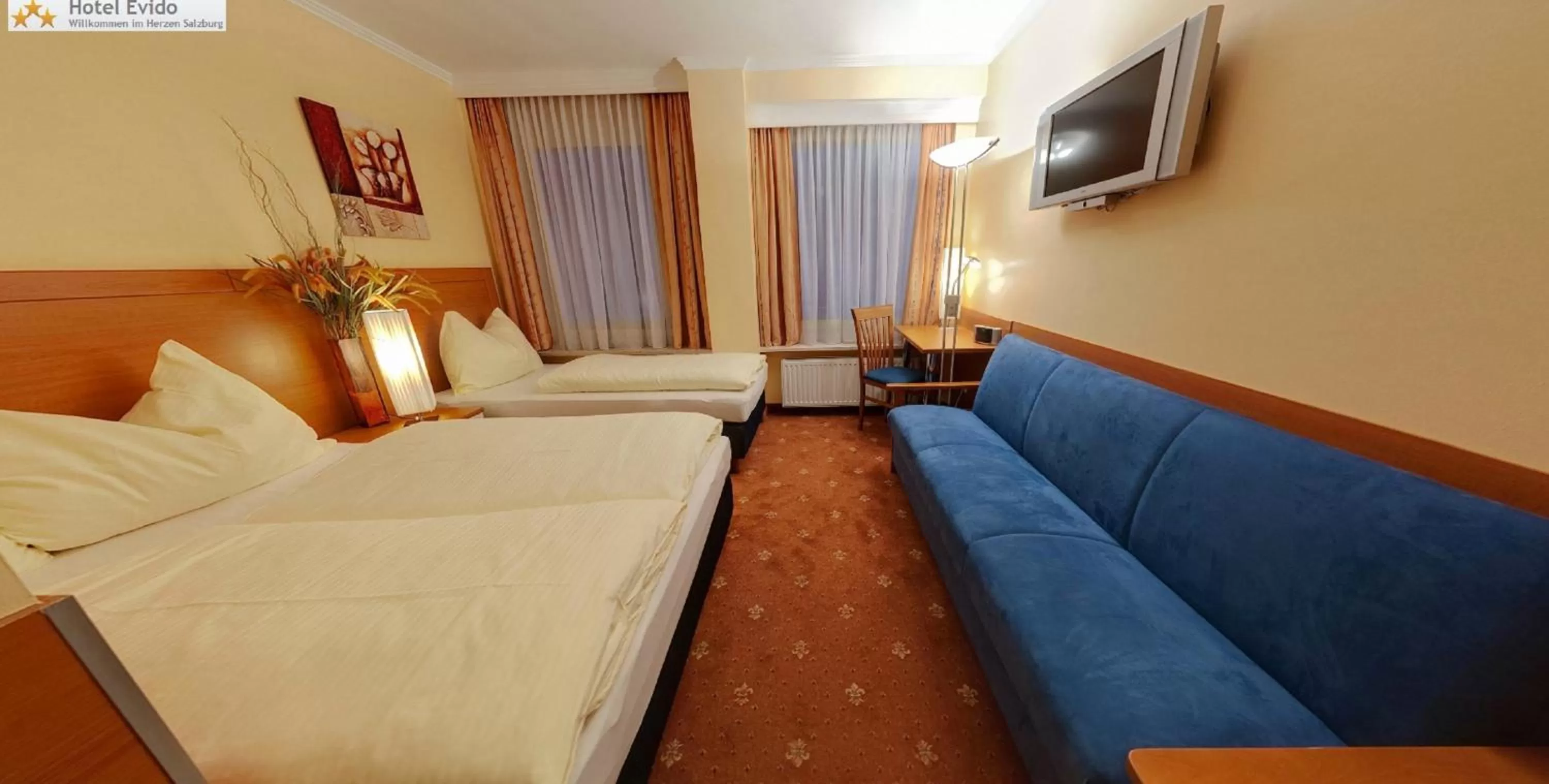 Bed in Hotel Evido Salzburg City Center