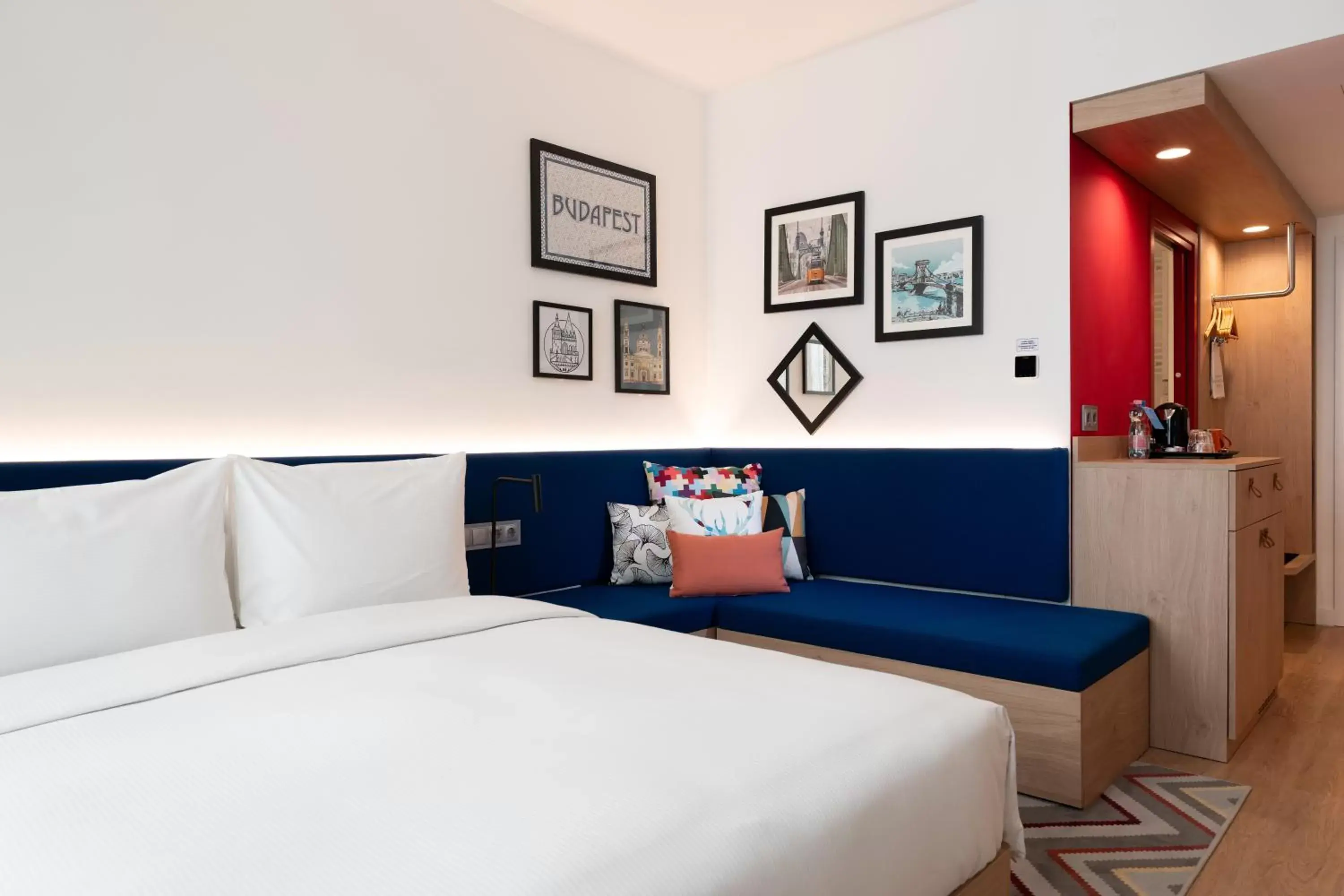 Bed in Hampton By Hilton Budapest City Centre