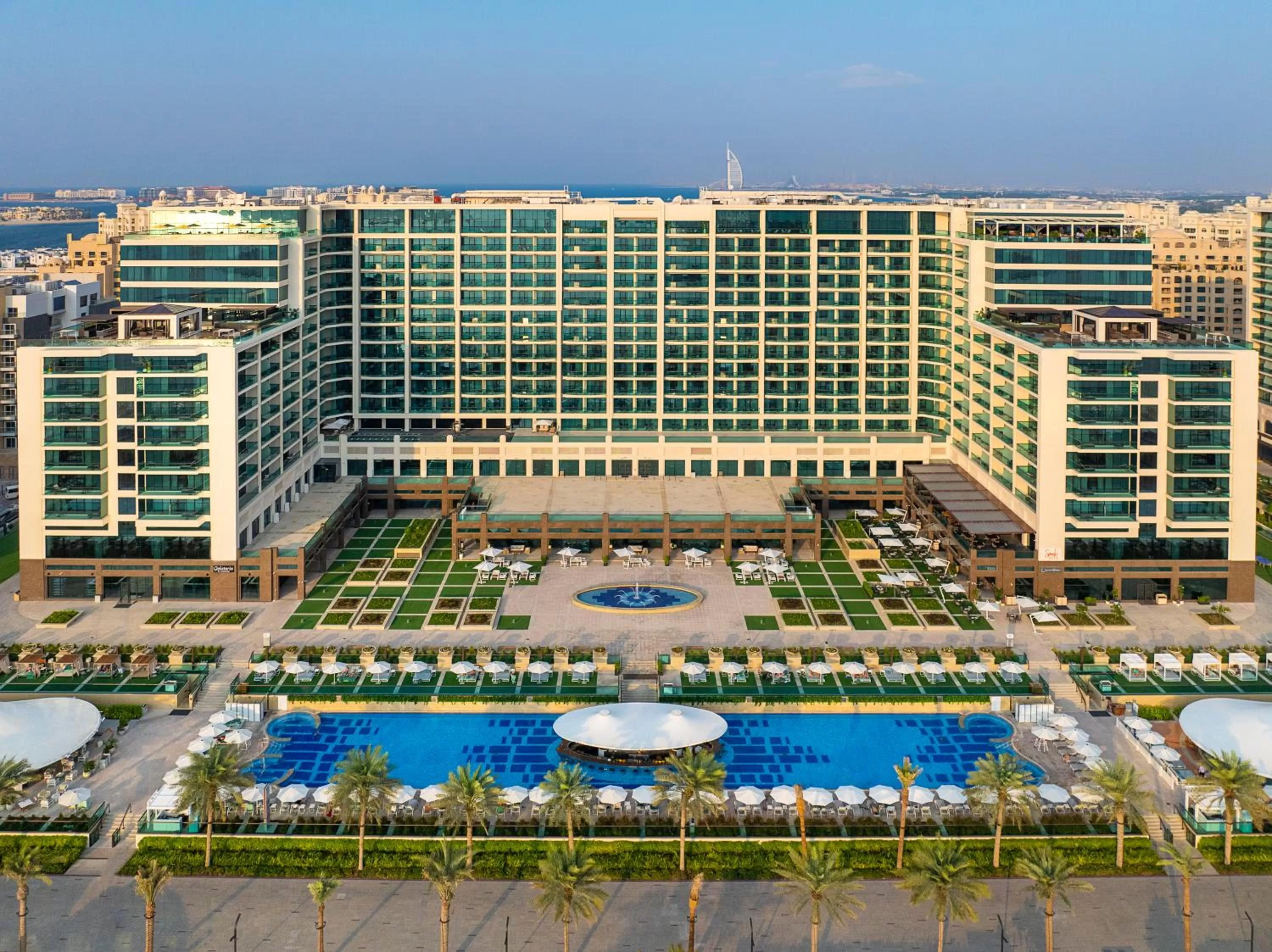 Property building in Marriott Resort Palm Jumeirah, Dubai