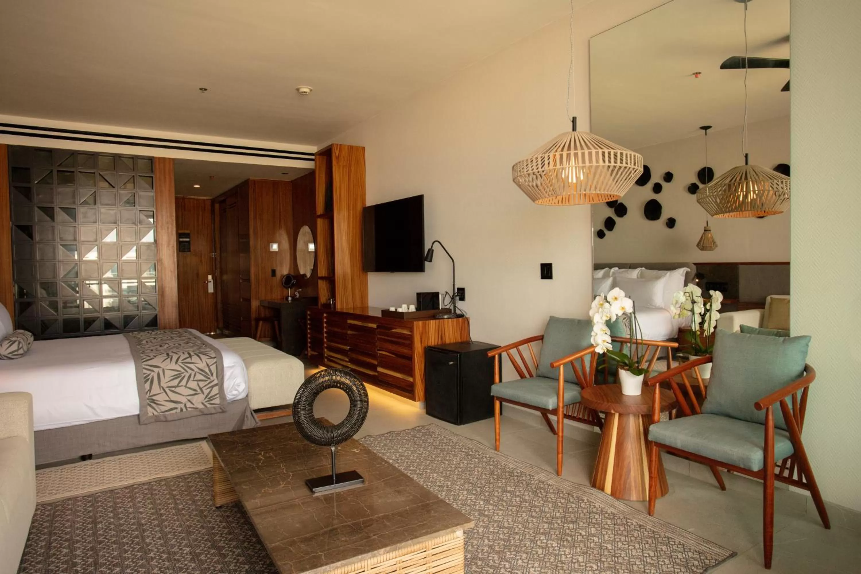 Bedroom in Secrets Bahia Mita Surf and Spa - All Inclusive - Adults Only