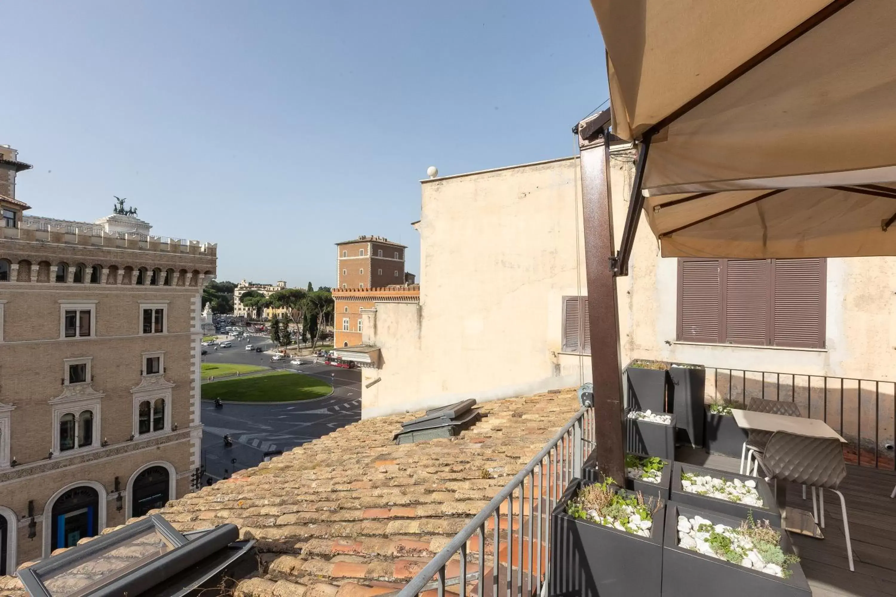 Balcony/Terrace in Hotel Castellino Roma