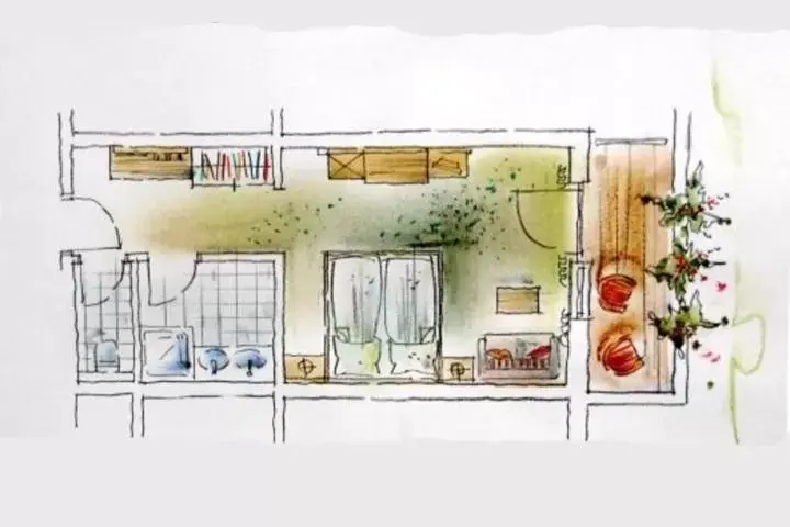 Floor Plan in Natur- und Wellnesshotel Höflehner