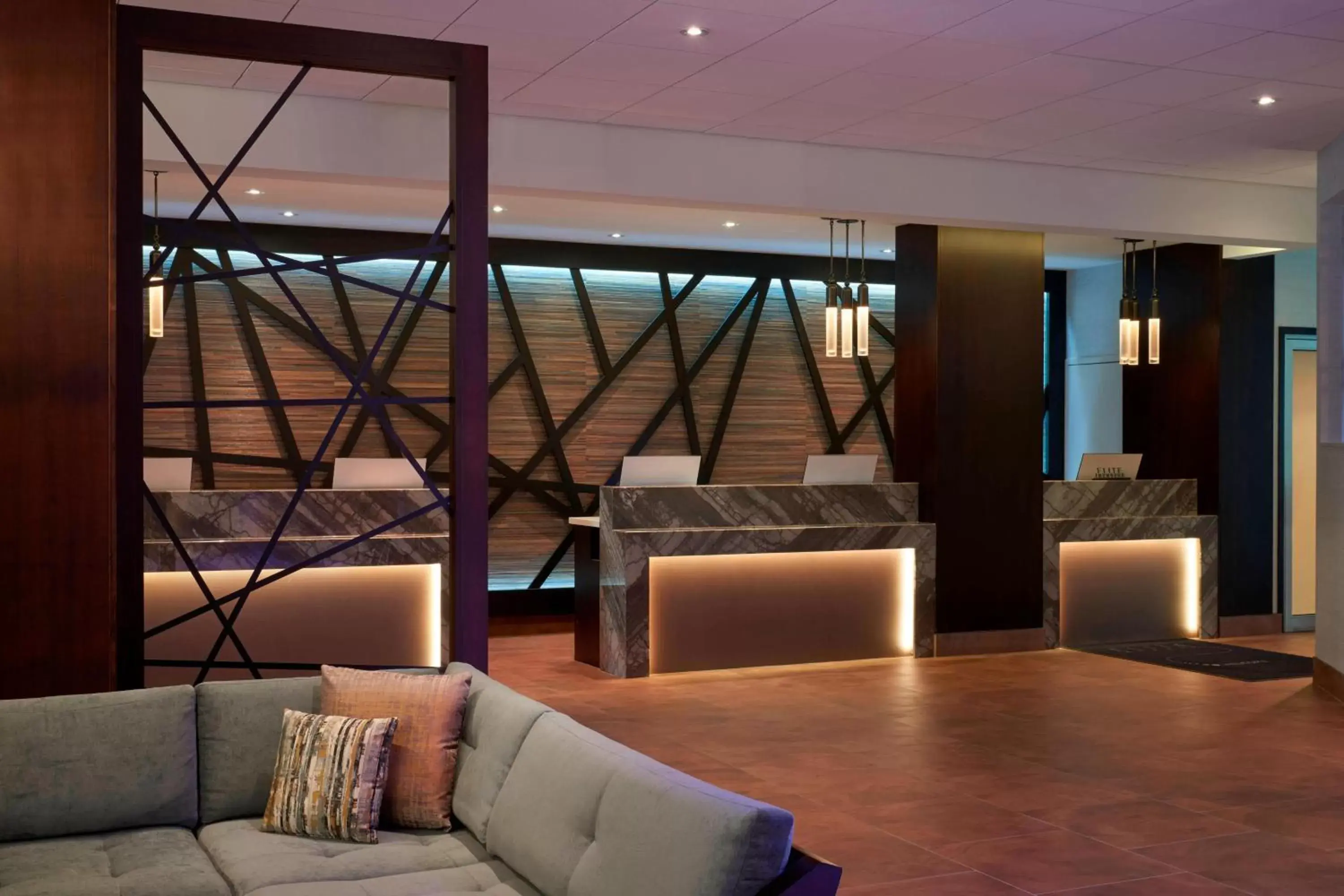 Lobby or reception, Seating Area in Toronto Airport Marriott Hotel