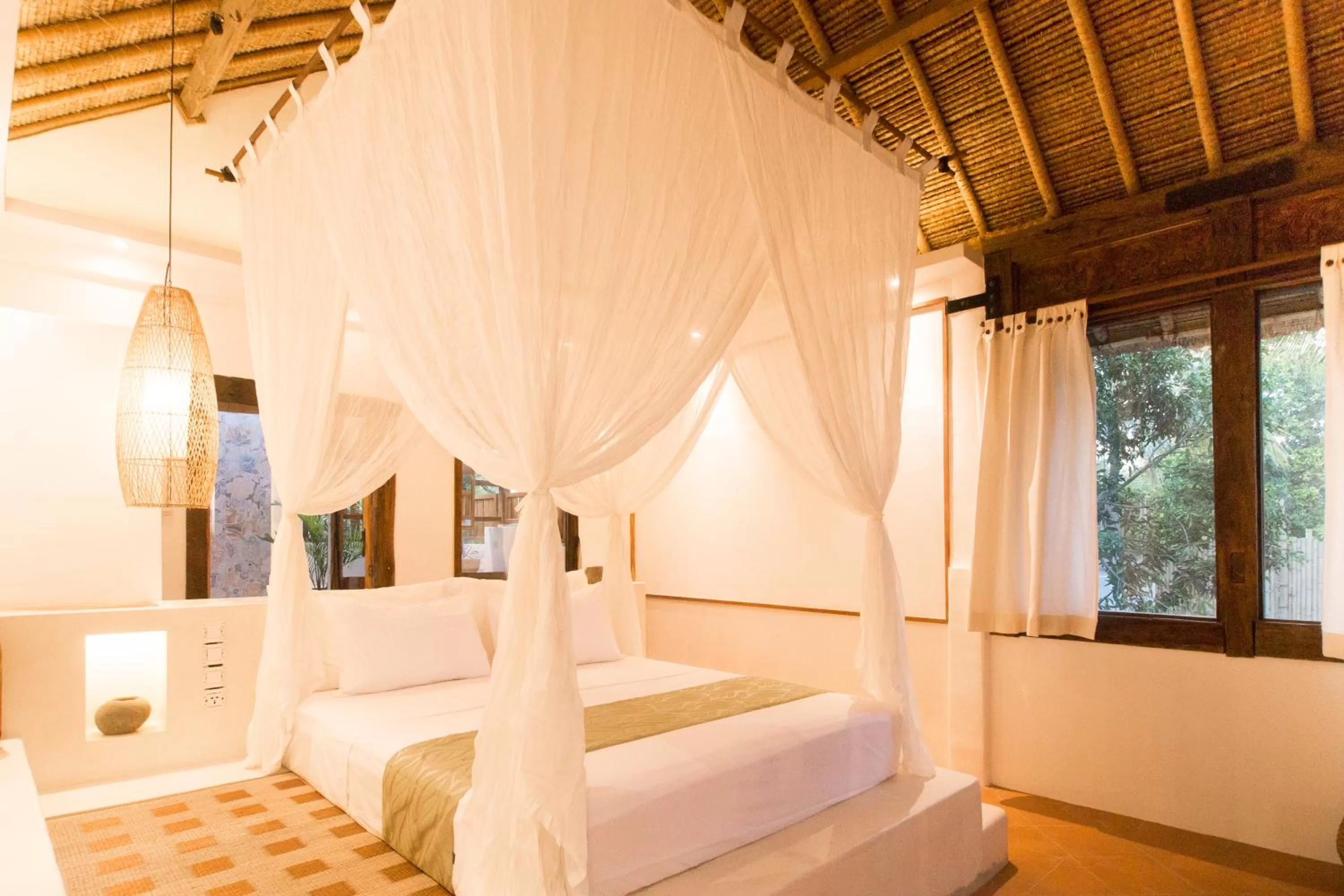 Bed in The Mandana Villa Gili Air
