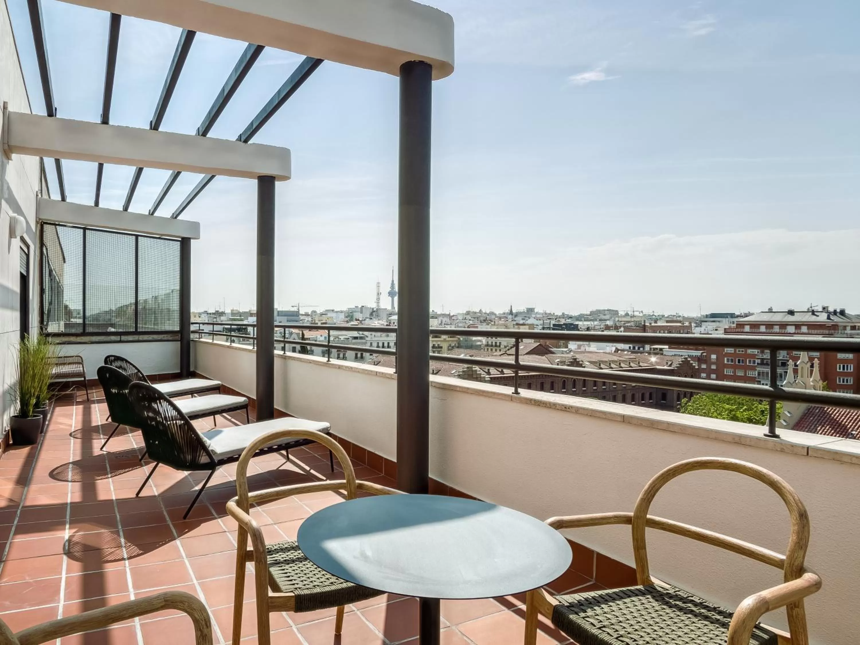 Balcony/Terrace in Limehome Madrid Calle de Don Ramón de la Cruz