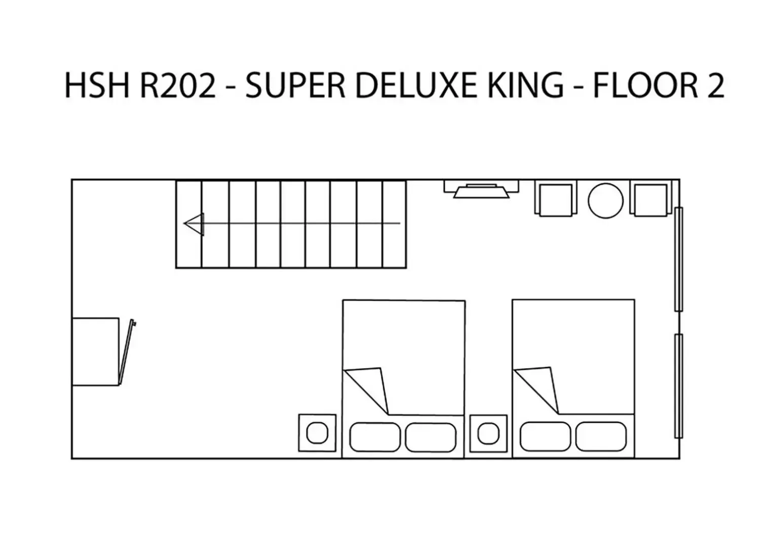 Floor Plan in Heeren Straits Hotel