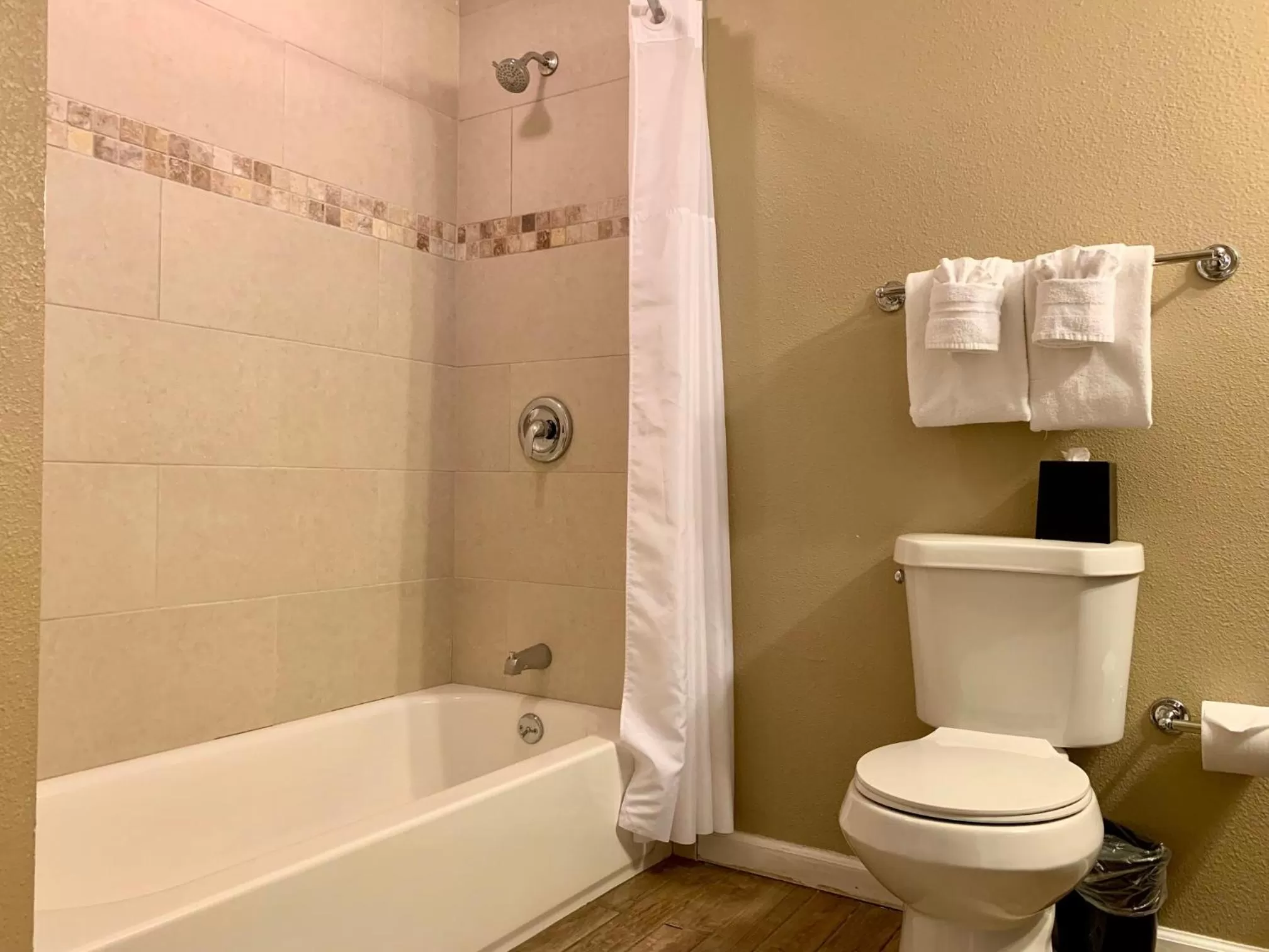 Toilet in Estes Mountain Inn