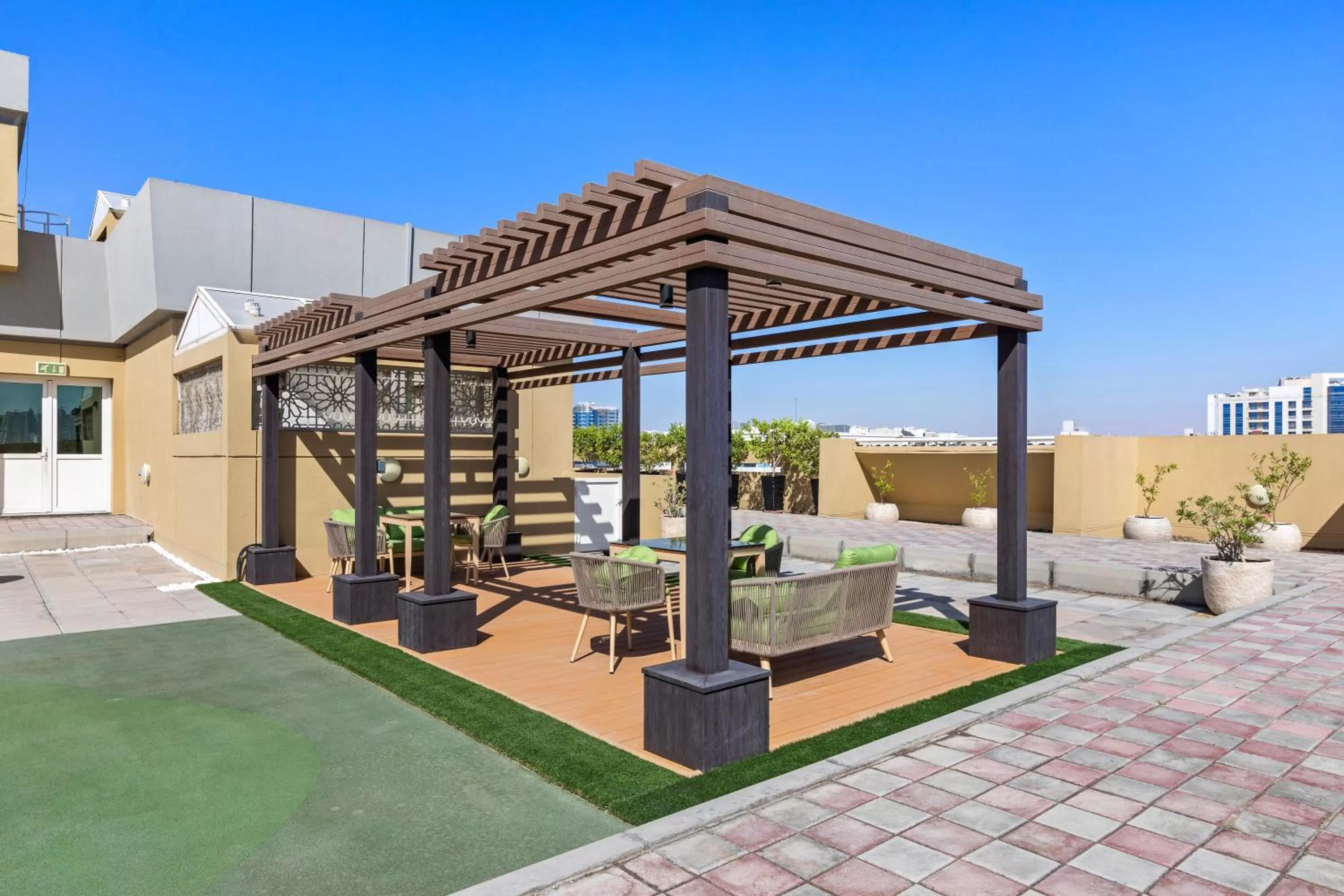 Seating area in Al Khoory Hotel Apartments Al Barsha