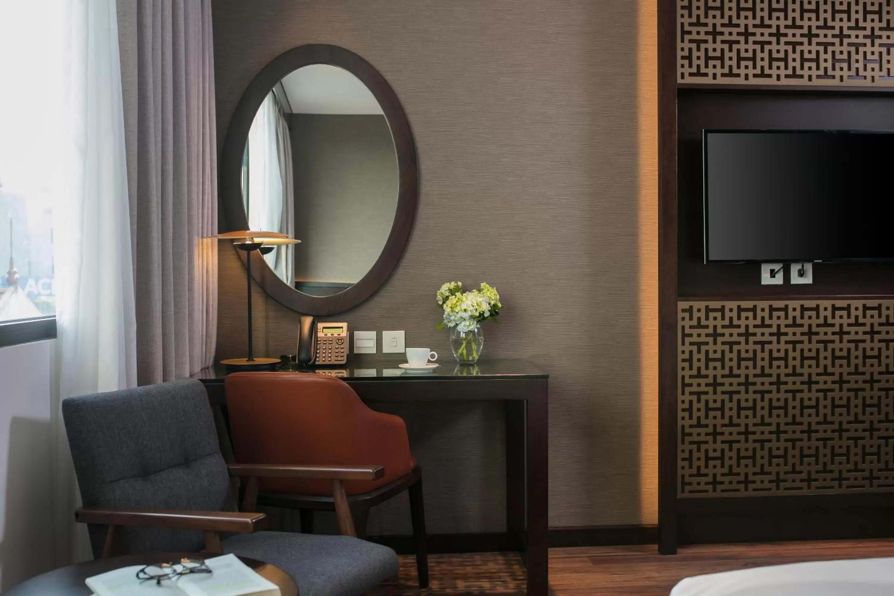 Bedroom, TV/Entertainment Center in Grandiose Hotel & Spa
