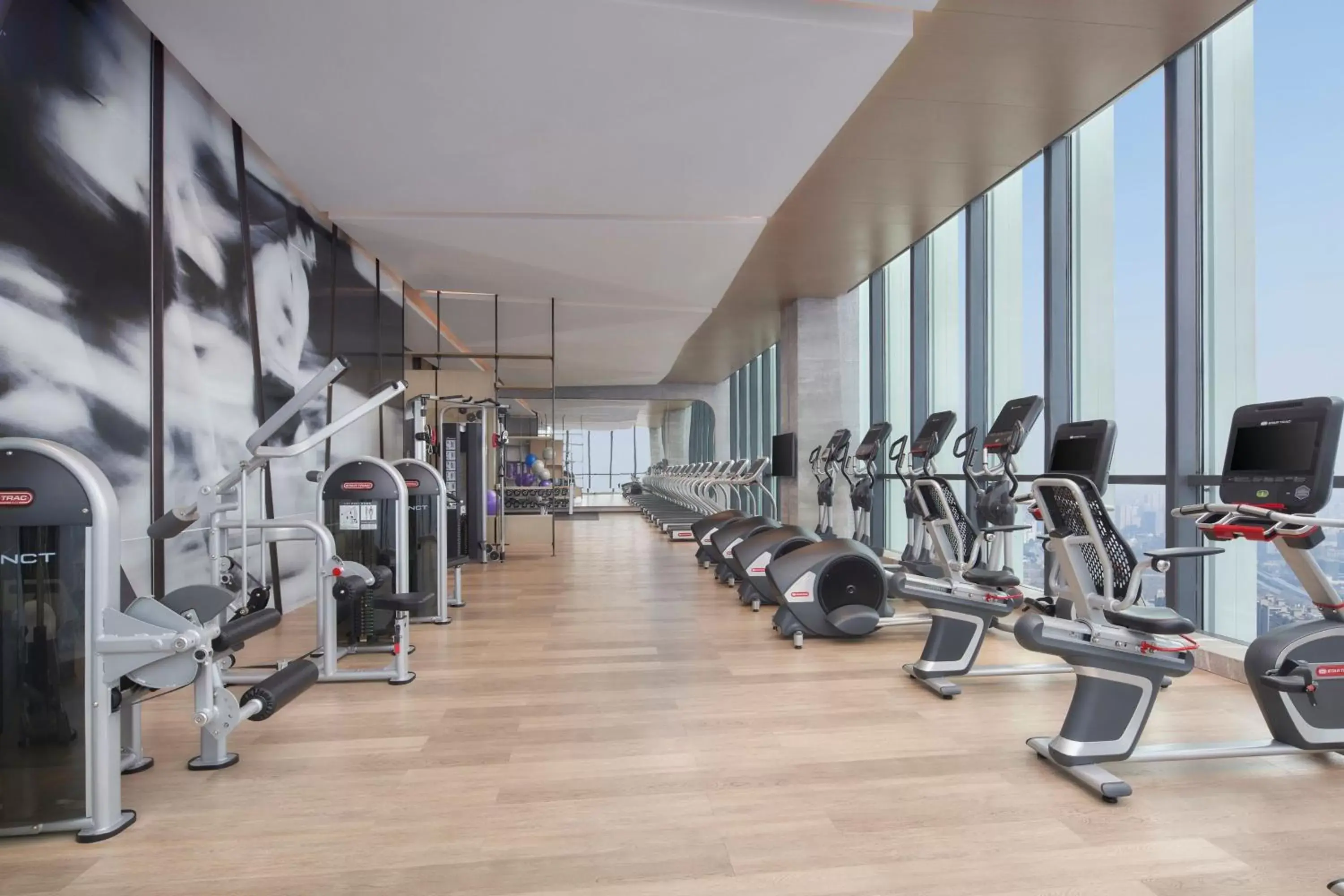 Fitness centre/facilities, Fitness Center/Facilities in Jinhua Marriott Hotel