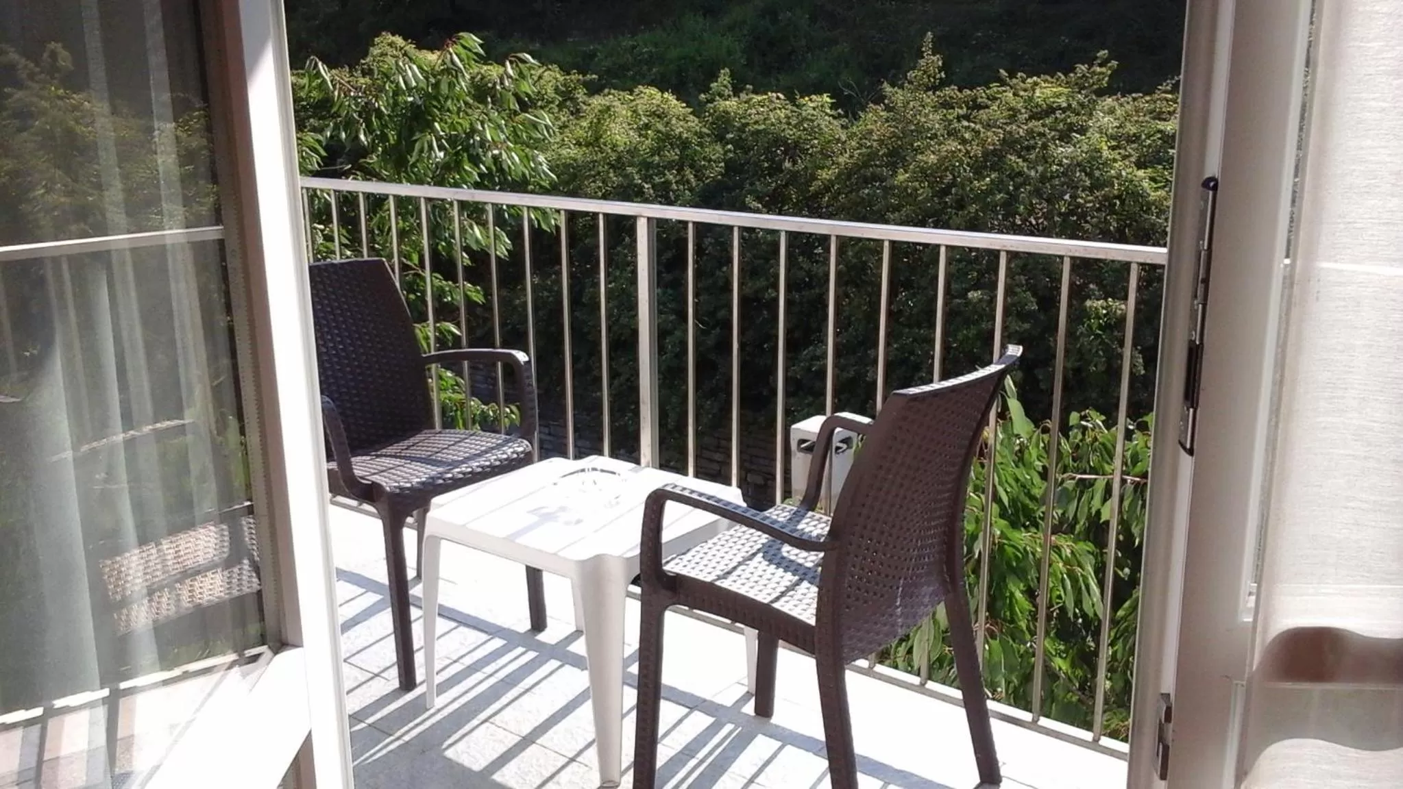 Garden view in Bed & Breakfast 4U PARCHEGGIO INTERNO