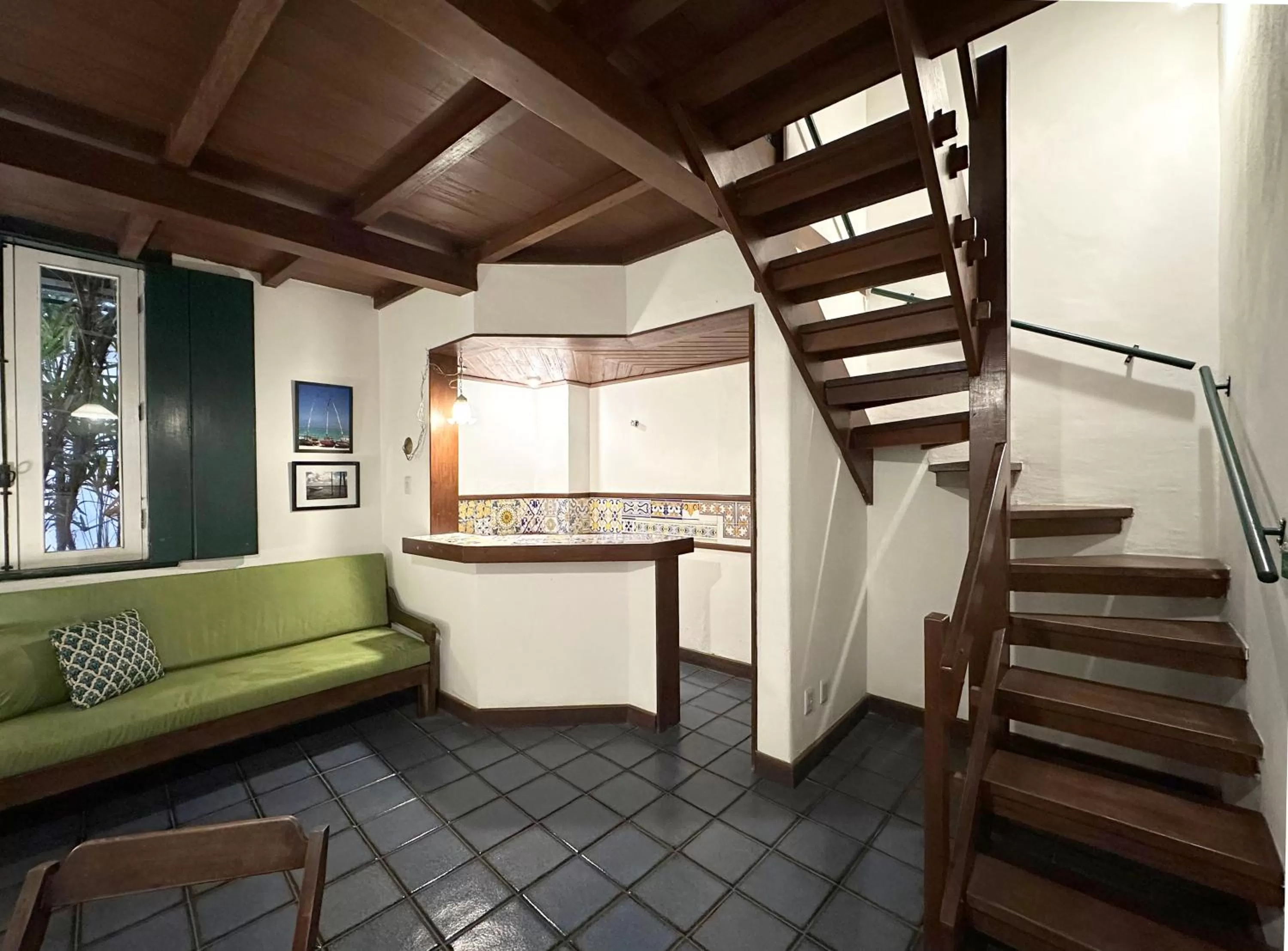 Kitchen or kitchenette in Hotel Catharina Paraguaçu