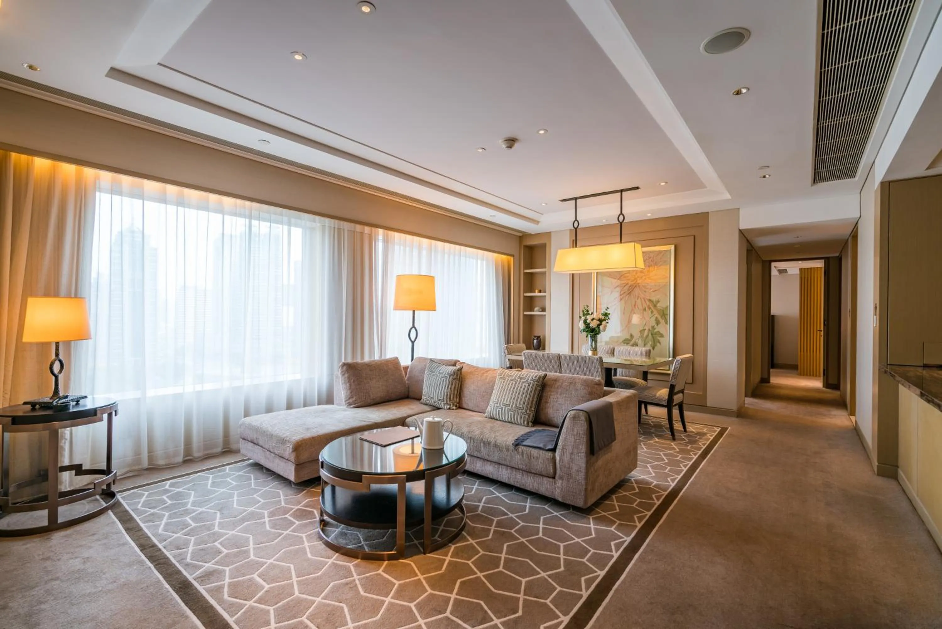 Living room in IFC Residence