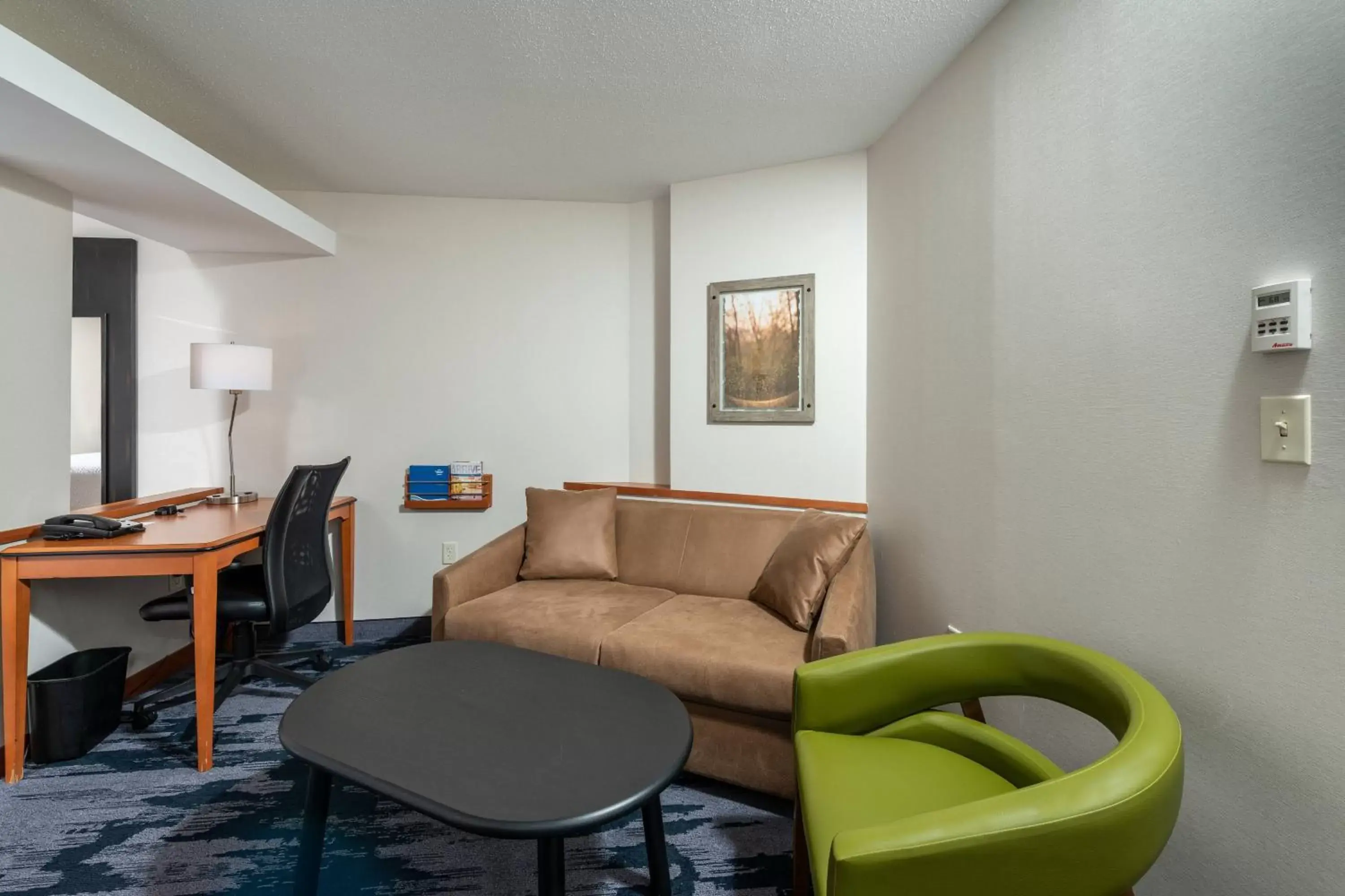 Living room, Seating Area in Fairfield Inn and Suites by Marriott New Bedford