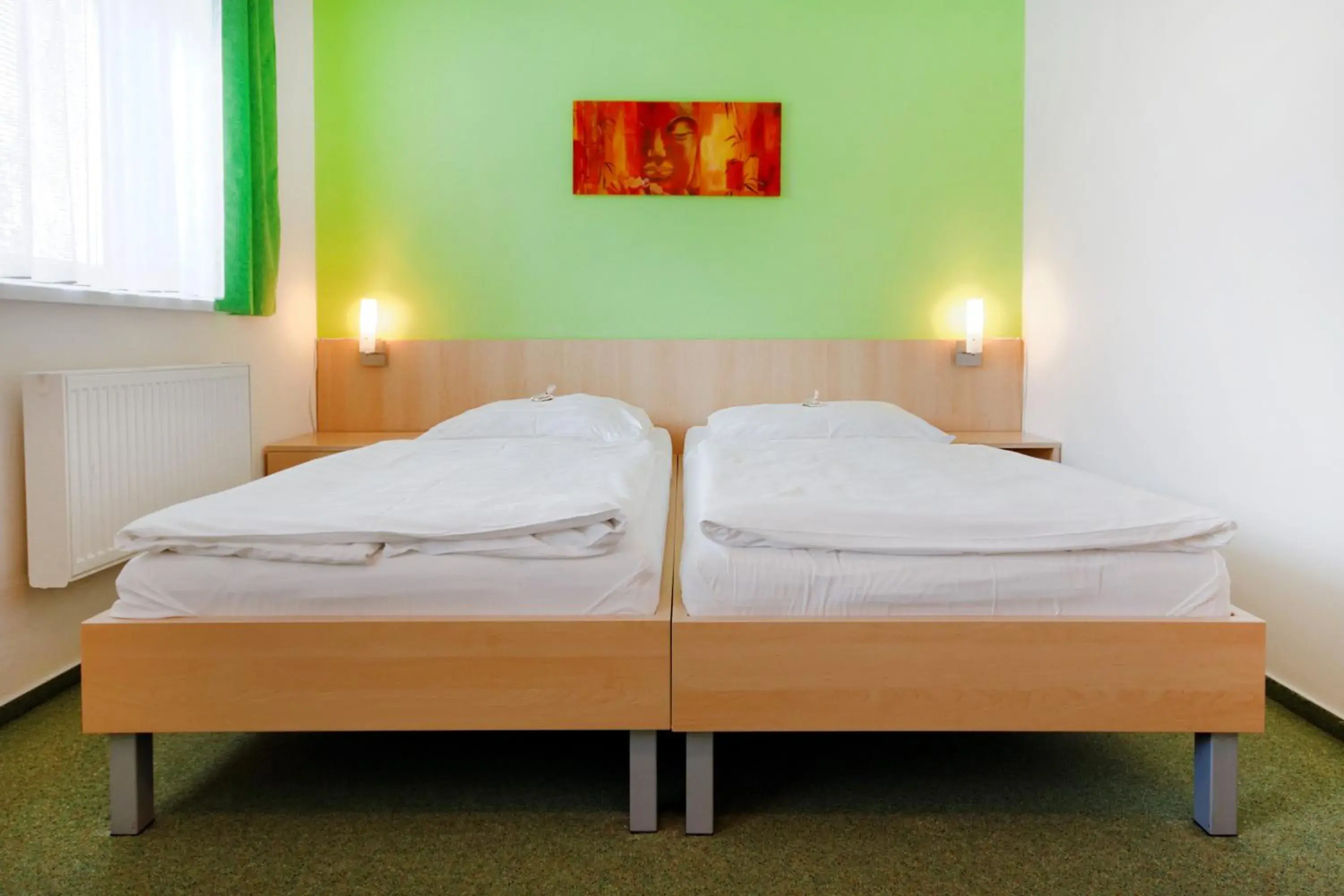 Bed in Hotel Senimo