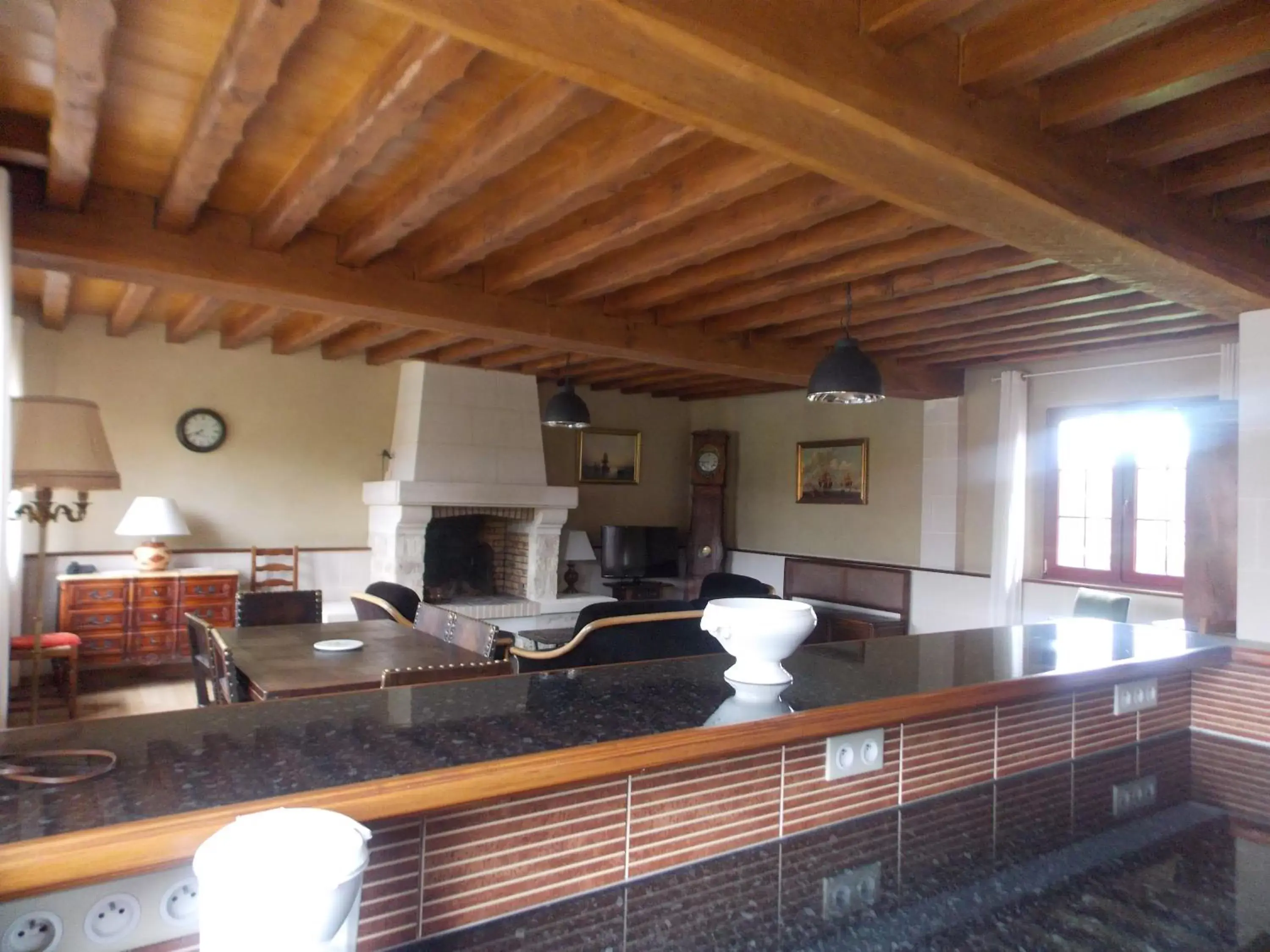 Living room, Kitchen/Kitchenette in Le Haut-Val Résidences