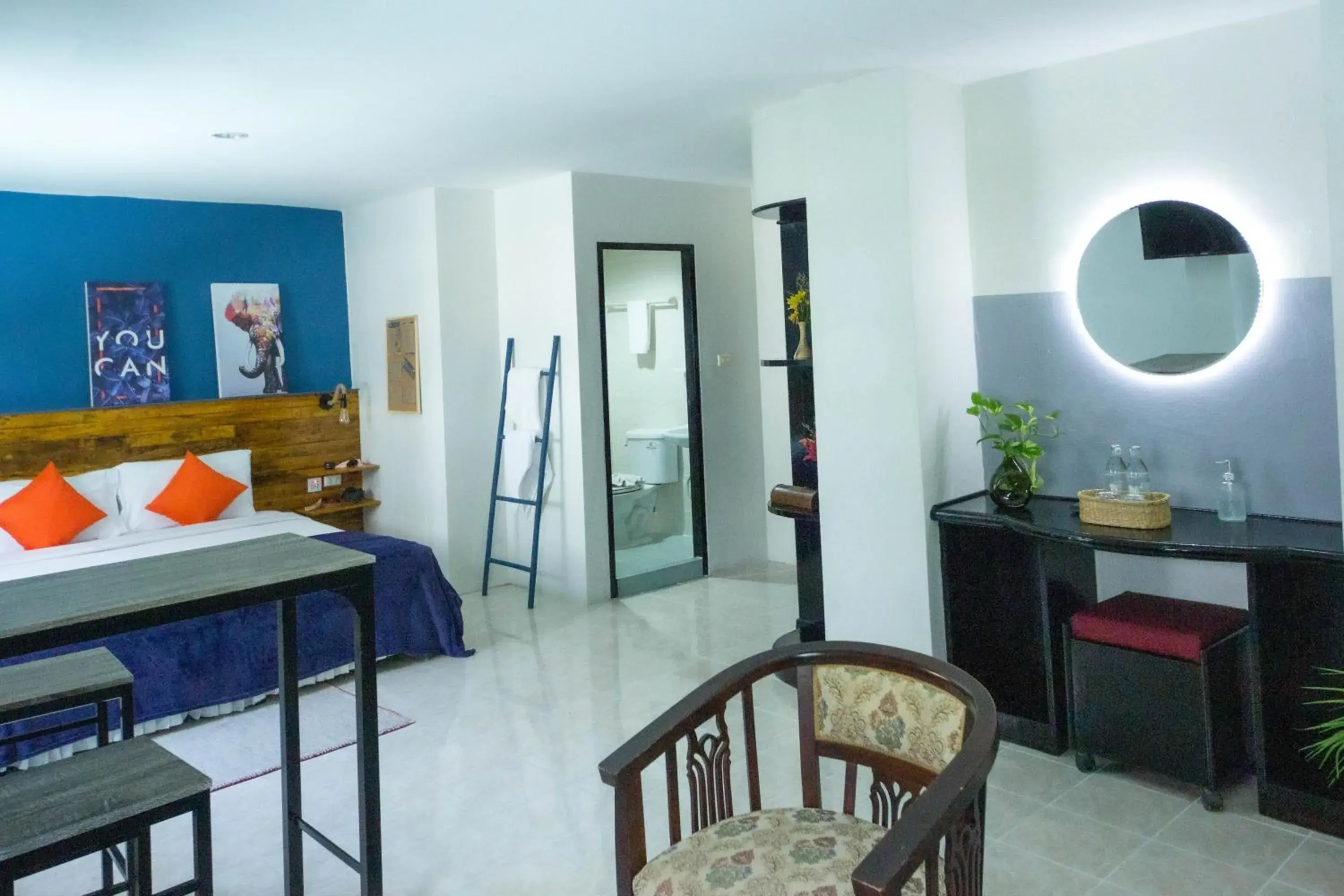 Bed in BH Baan Paradise Hotel Patong Bed in BH Baan Paradise Hotel Patong