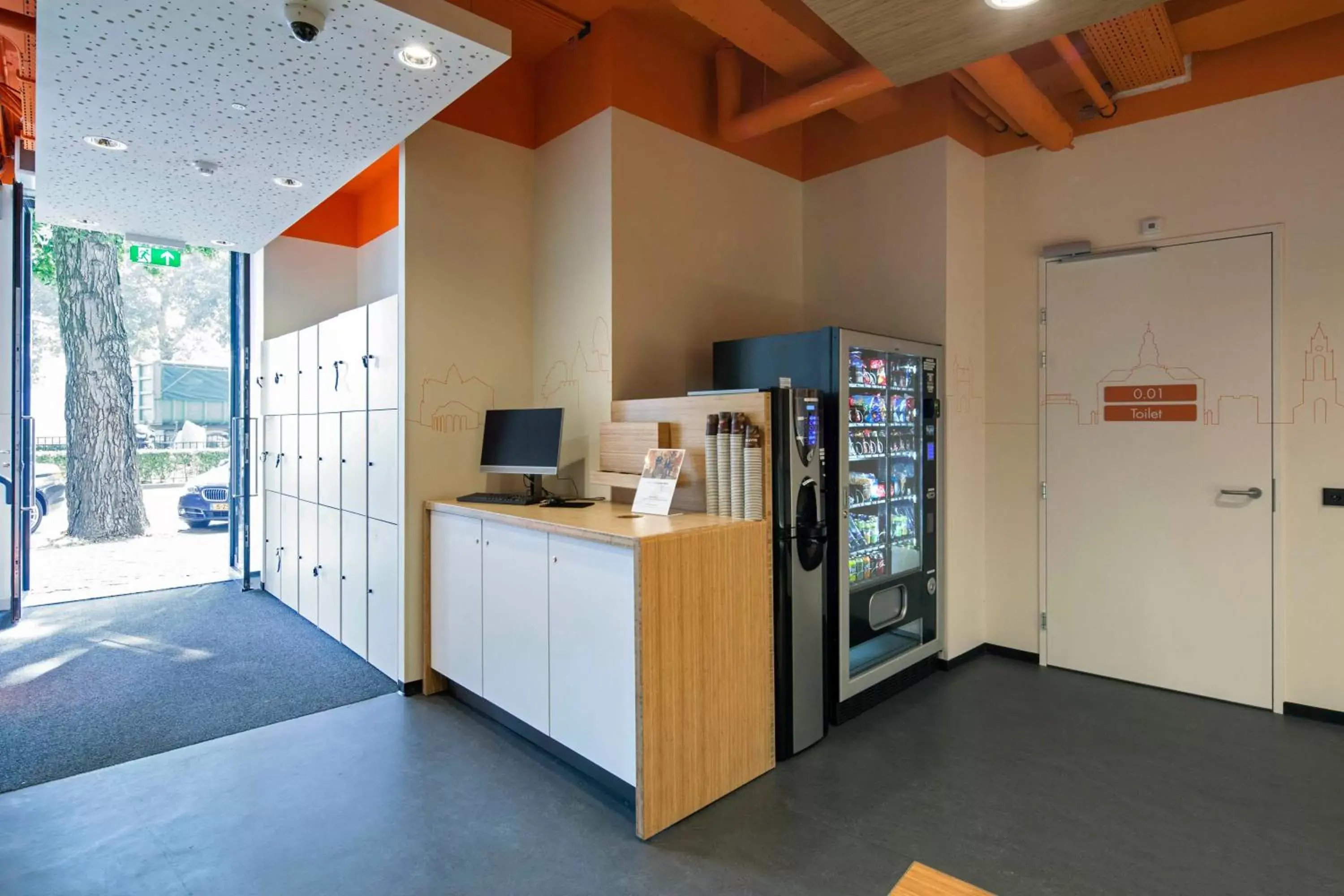 Facade/entrance in easyHotel Maastricht City Centre Facade/entrance in easyHotel Maastricht City Centre