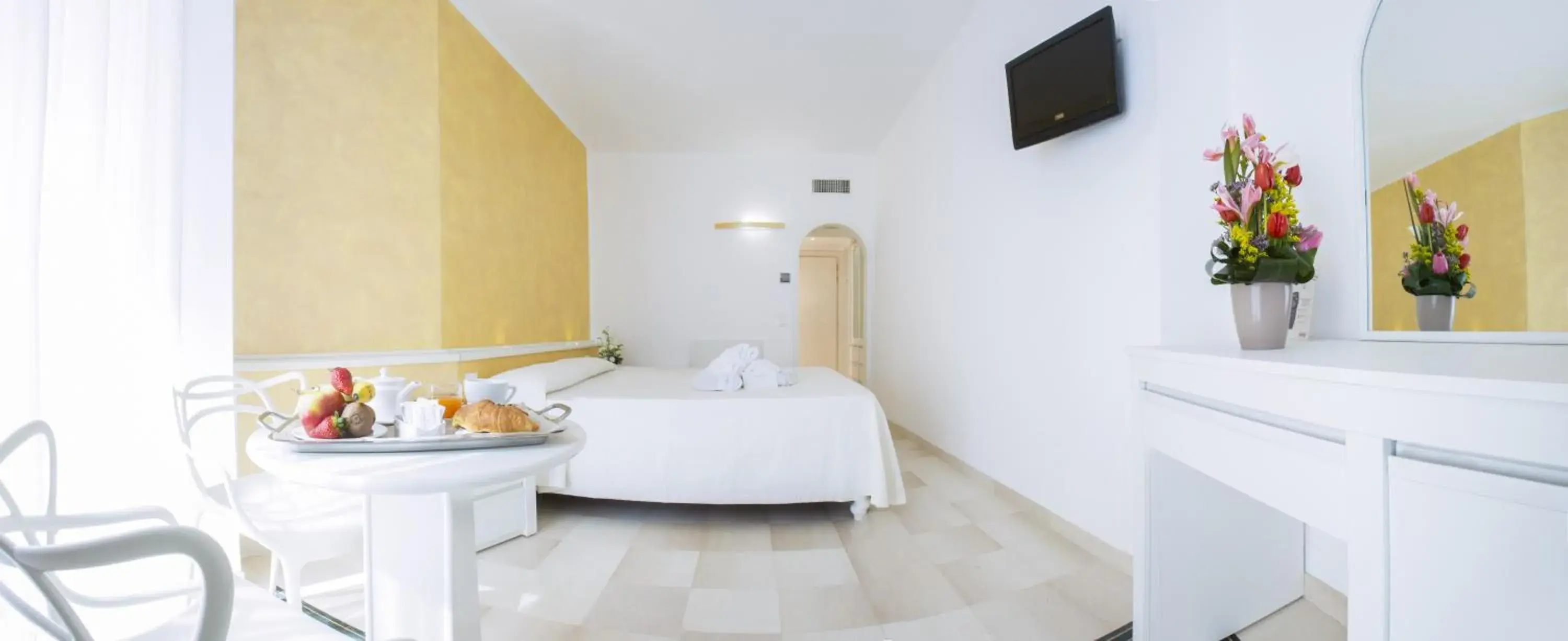 Bed in Grand Hotel Costa Brada