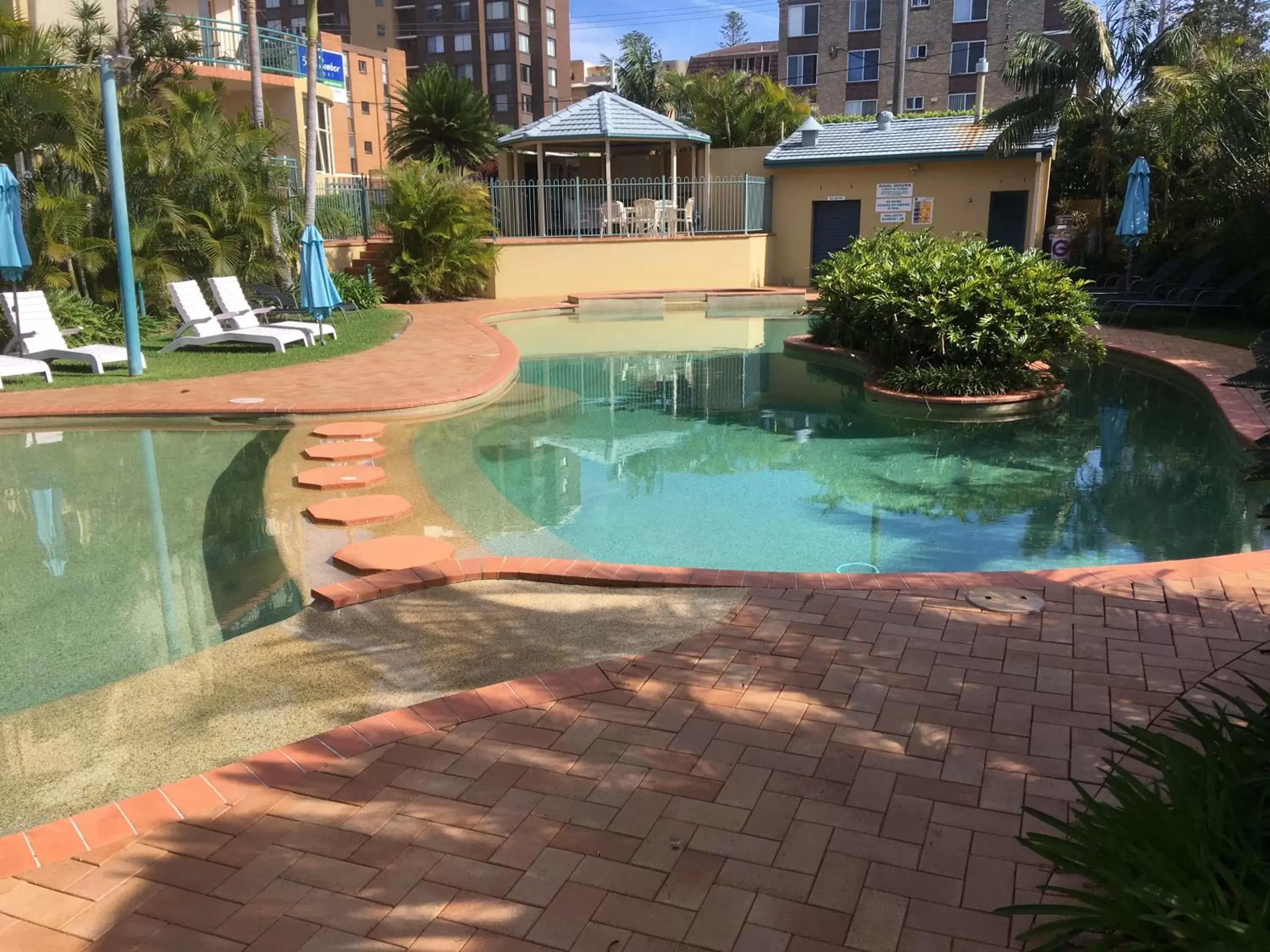 Swimming Pool in Town Beach Beachcomber Resort