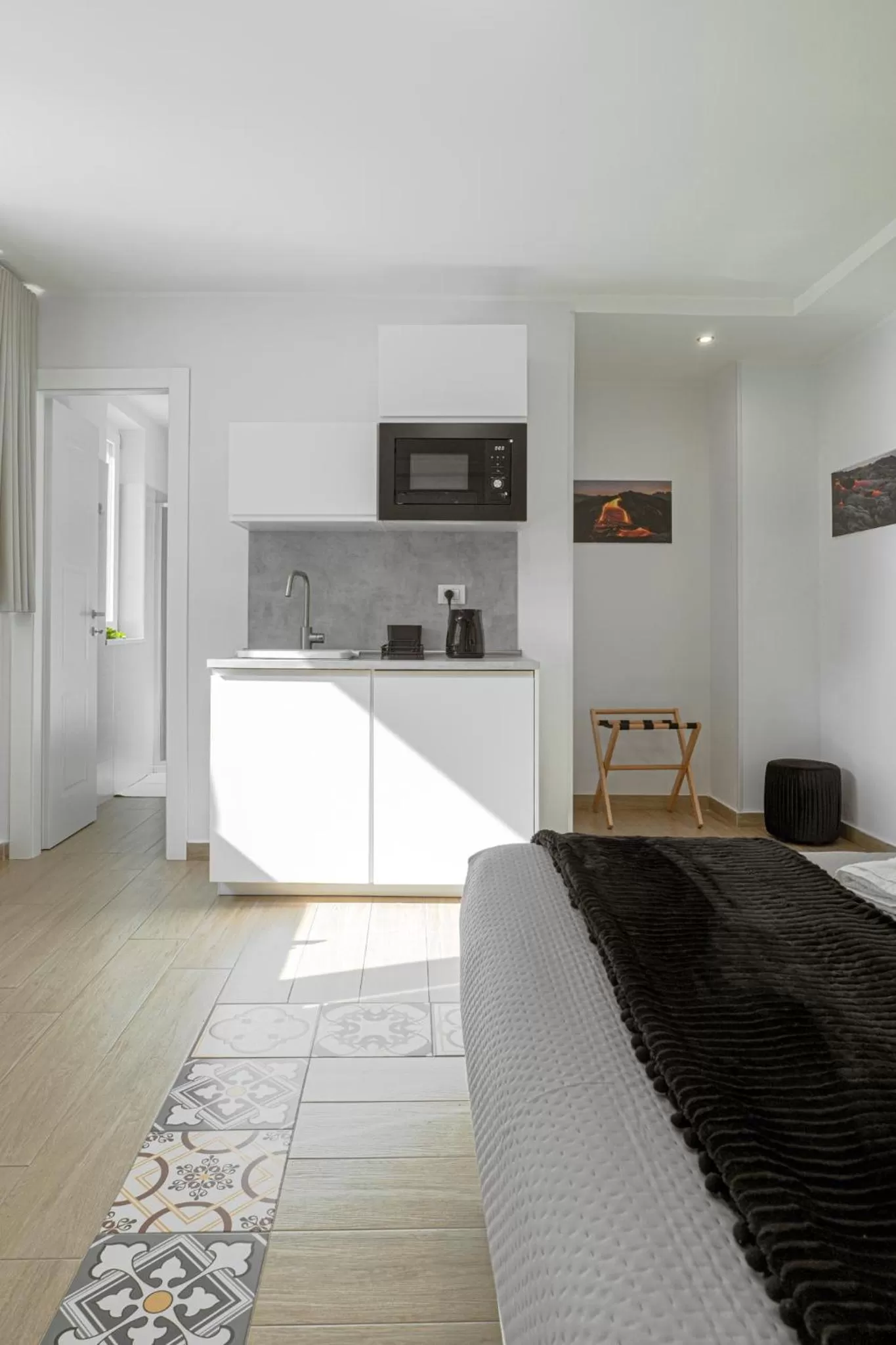 Living room, Kitchen/Kitchenette in Bosco Mattavona