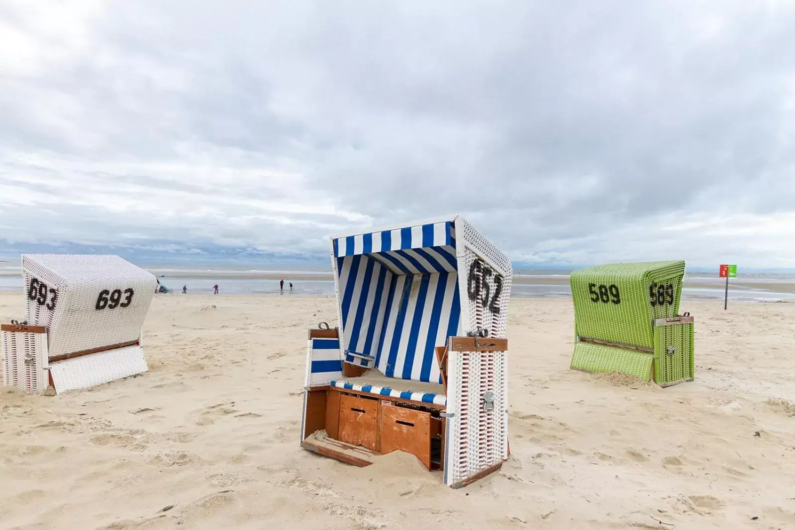 Beach in Nordseehotel Kröger