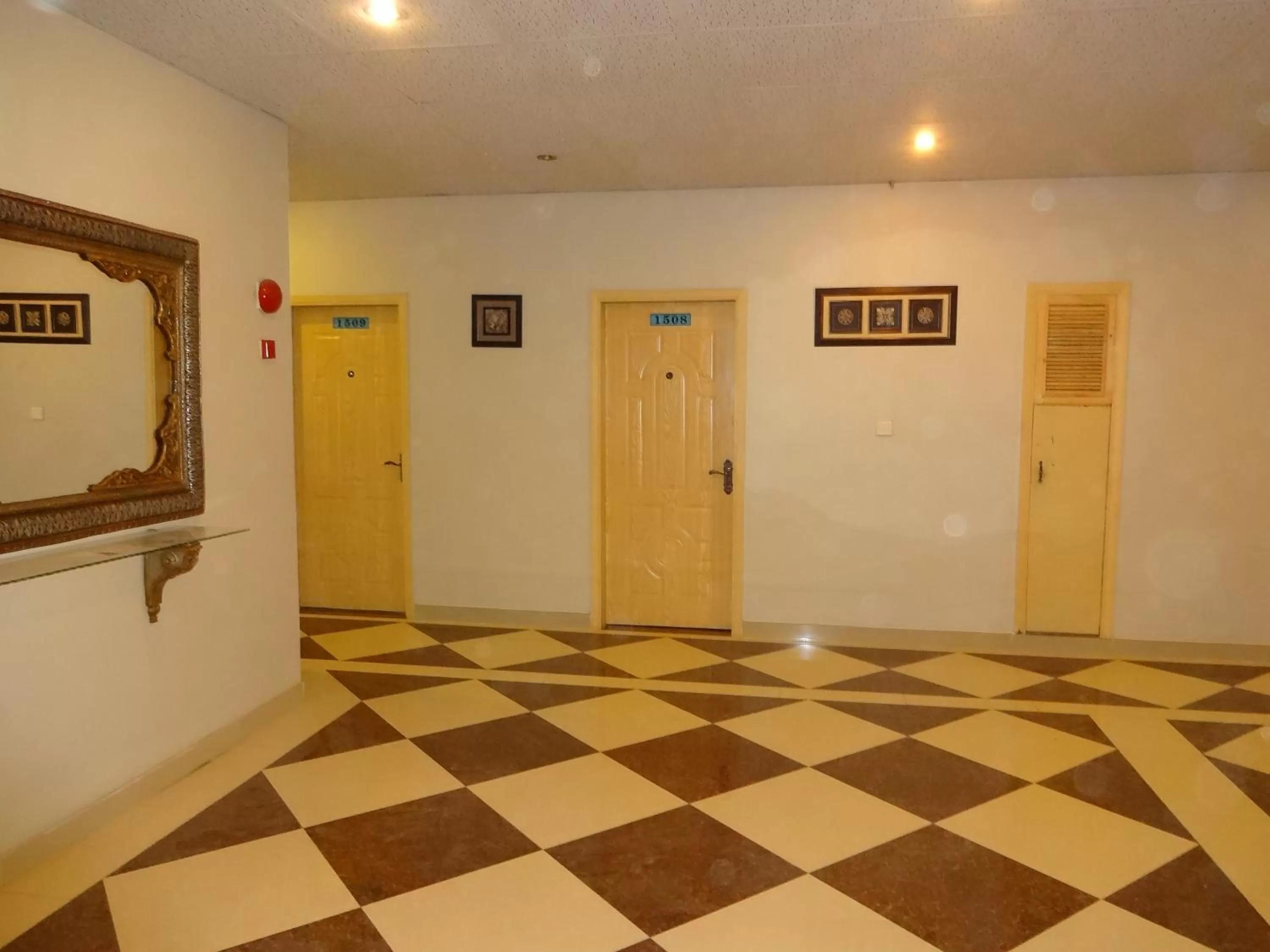 Decorative detail in Hotel Sky Towers