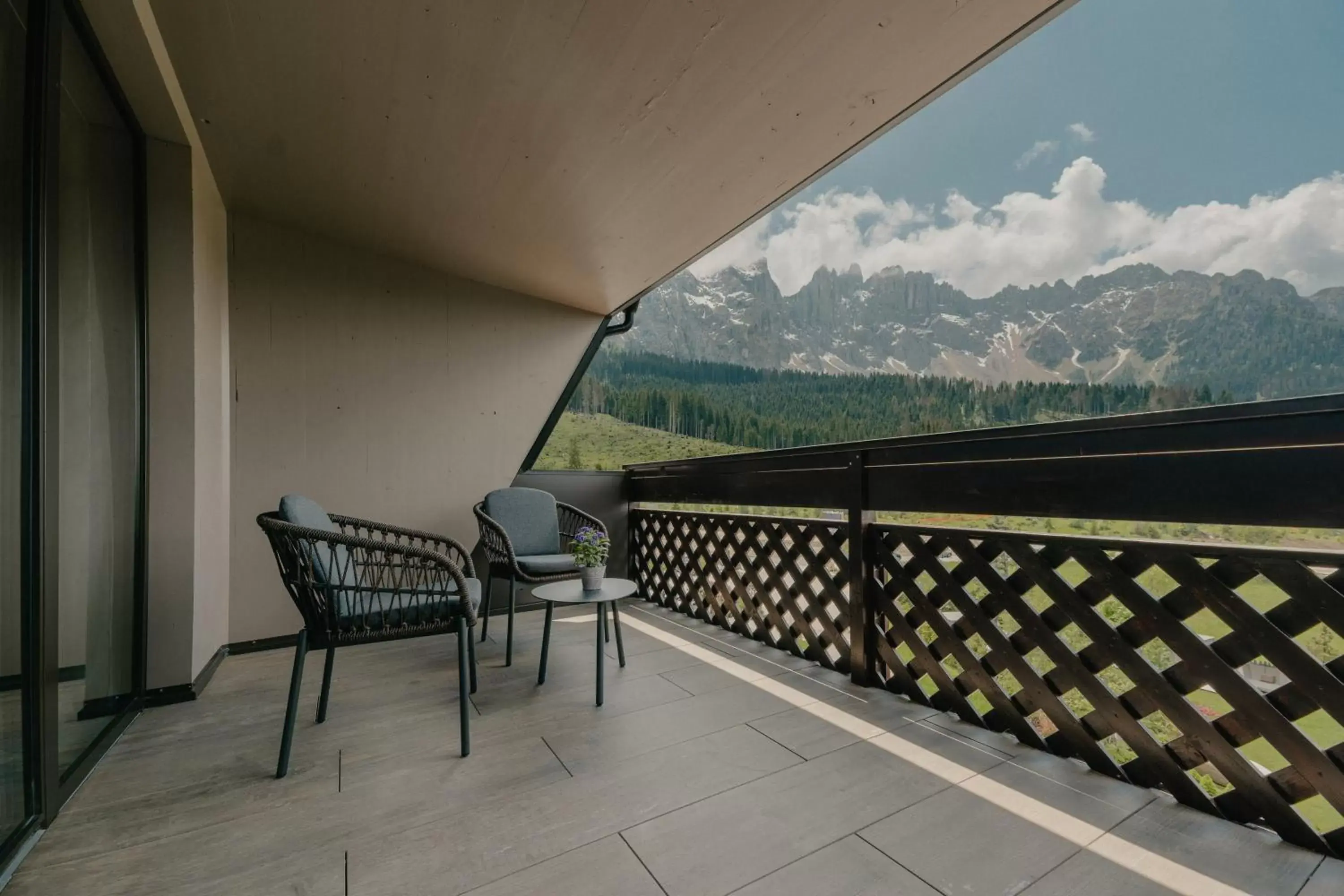 Balcony/Terrace in Hotel Alpenrose