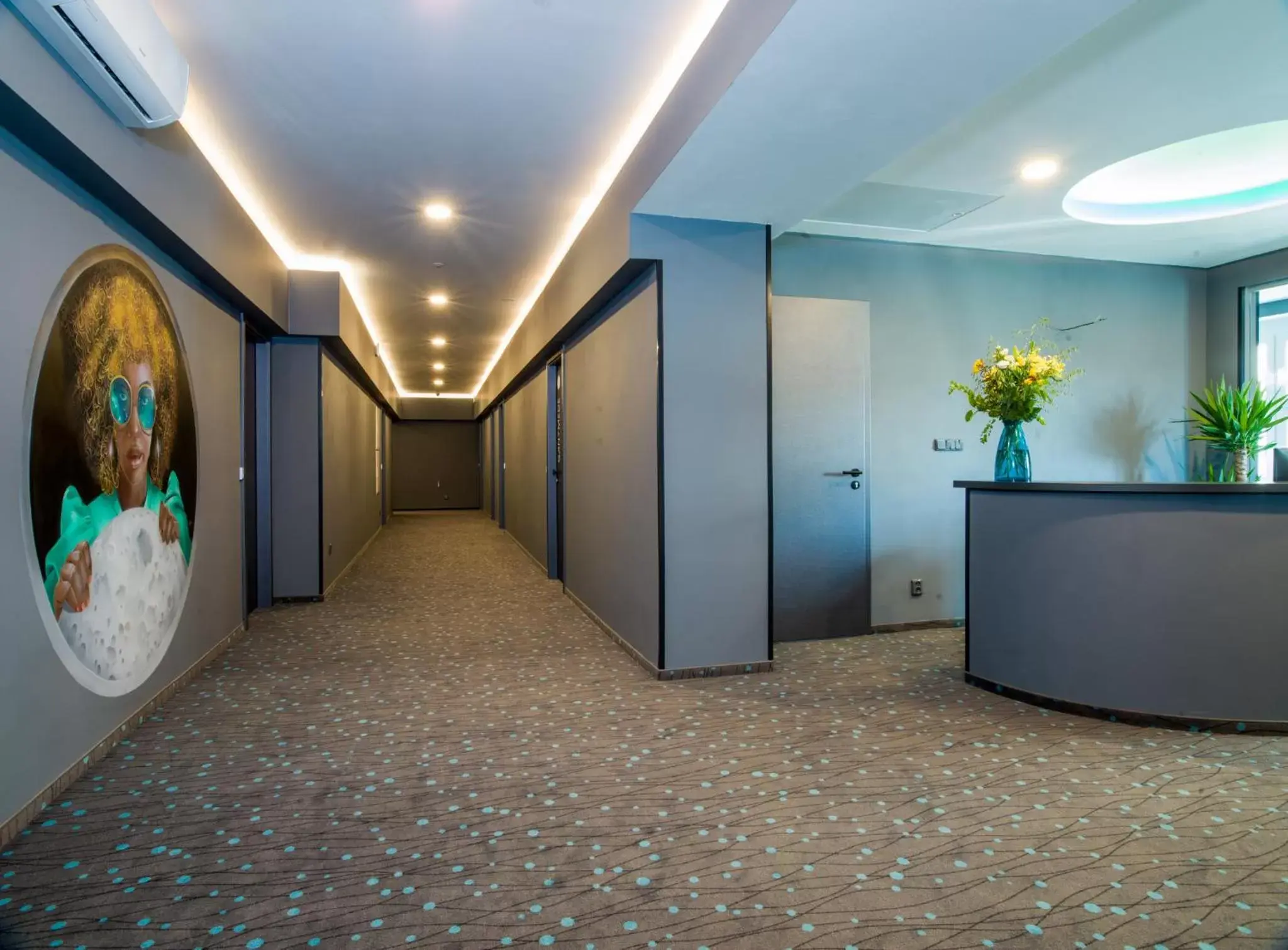 Lobby or reception in Rooftop Planet Prague Hotel Lobby or reception in Rooftop Planet Prague Hotel