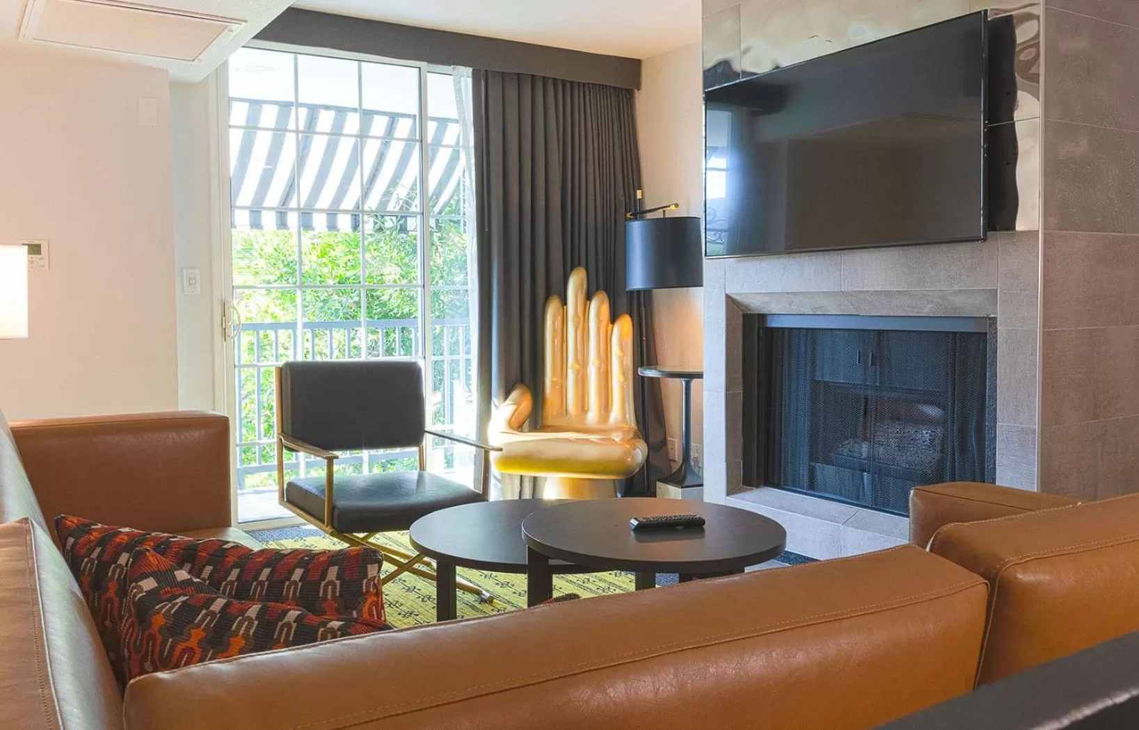 Seating area in Montrose at Beverly Hills