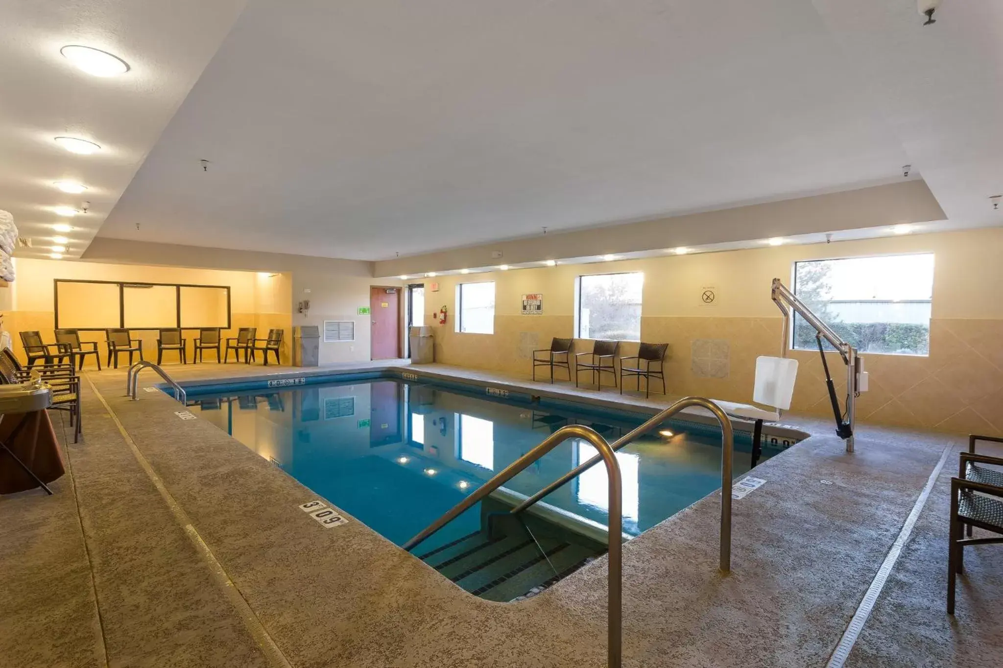 Swimming Pool in Holiday Inn Express Hotel & Suites Edmond, an IHG Hotel