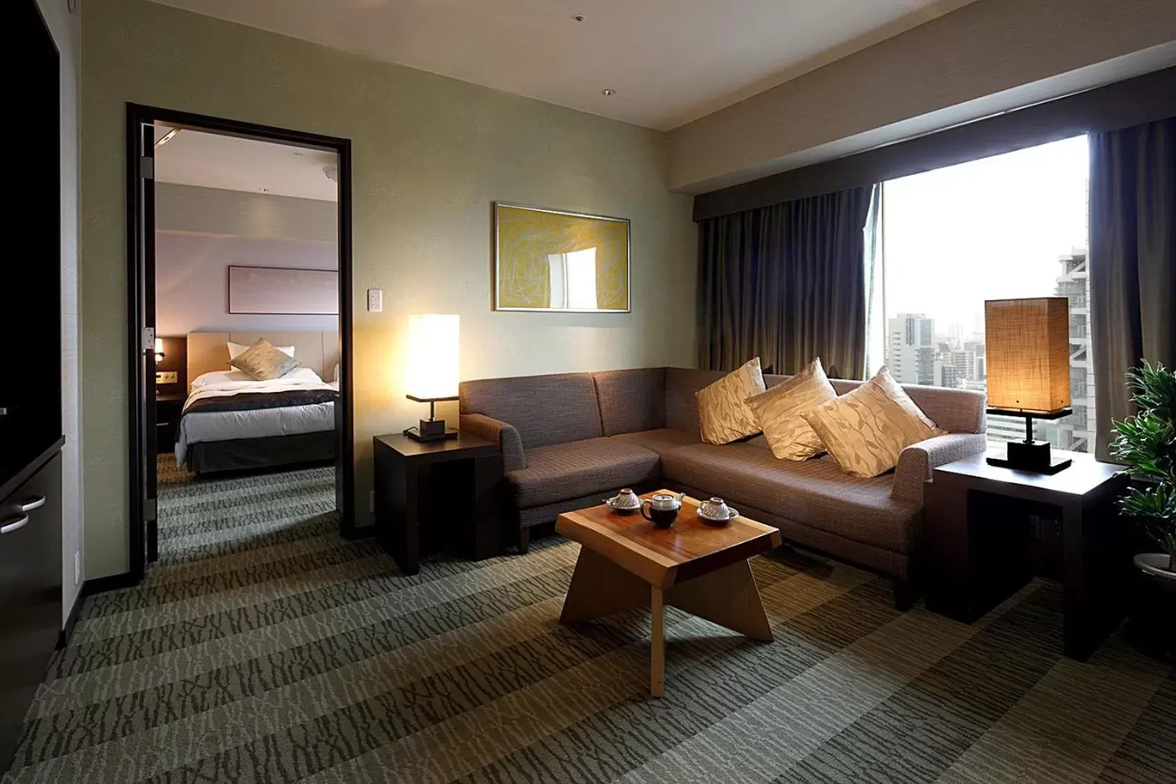 Bedroom, Seating Area in RIHGA Royal Hotel Osaka
