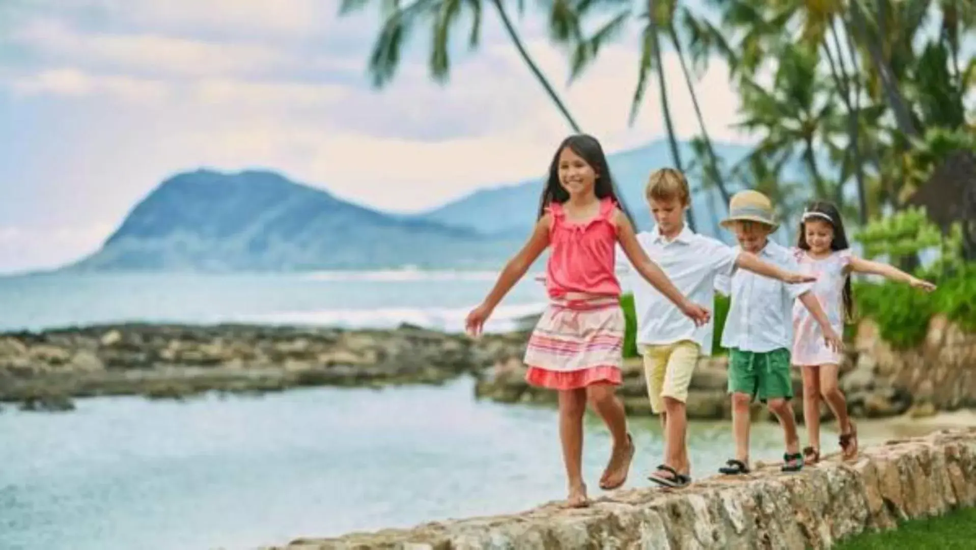 children in Four Seasons Resort Oahu at Ko Olina