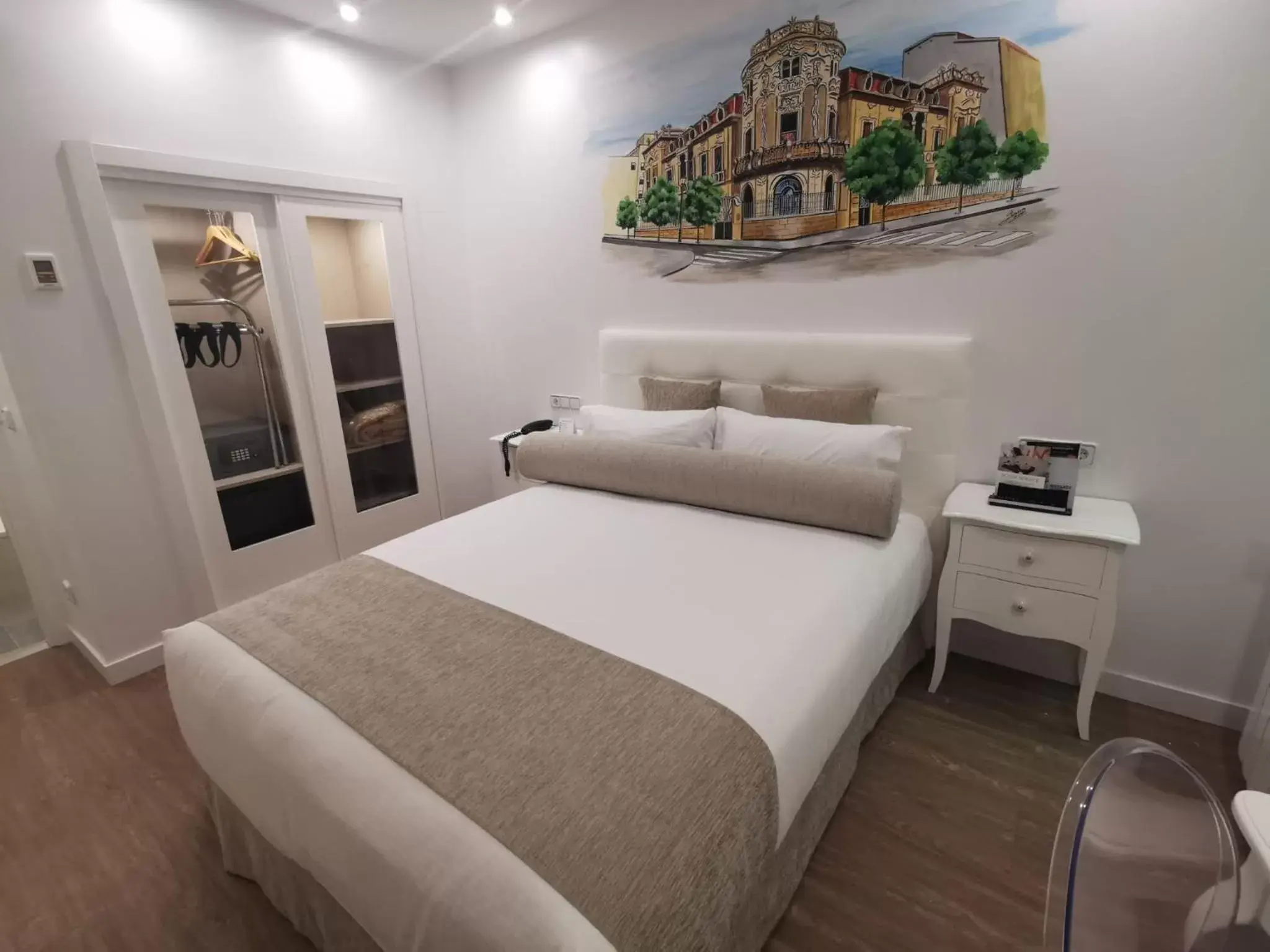Bed in Hotel Mayorazgo