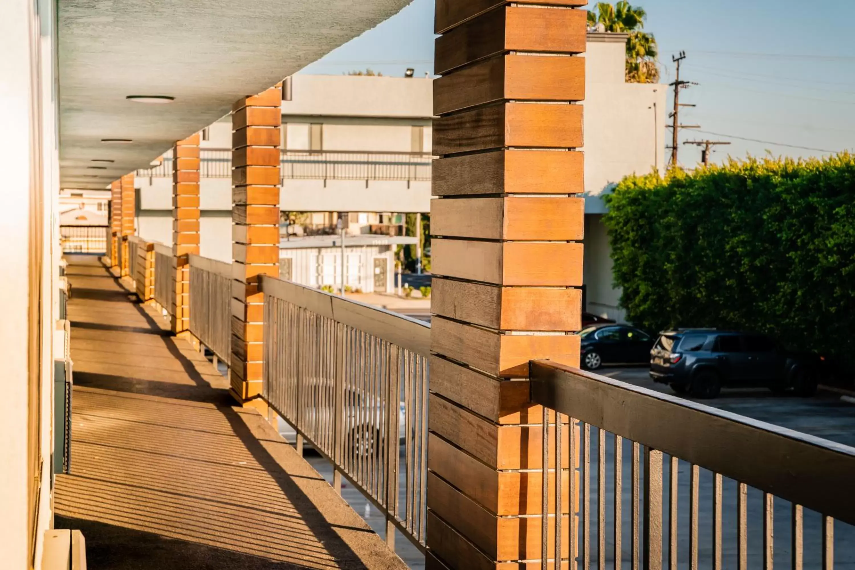 Balcony/Terrace in Gateway Inn Gardena Los Angeles South