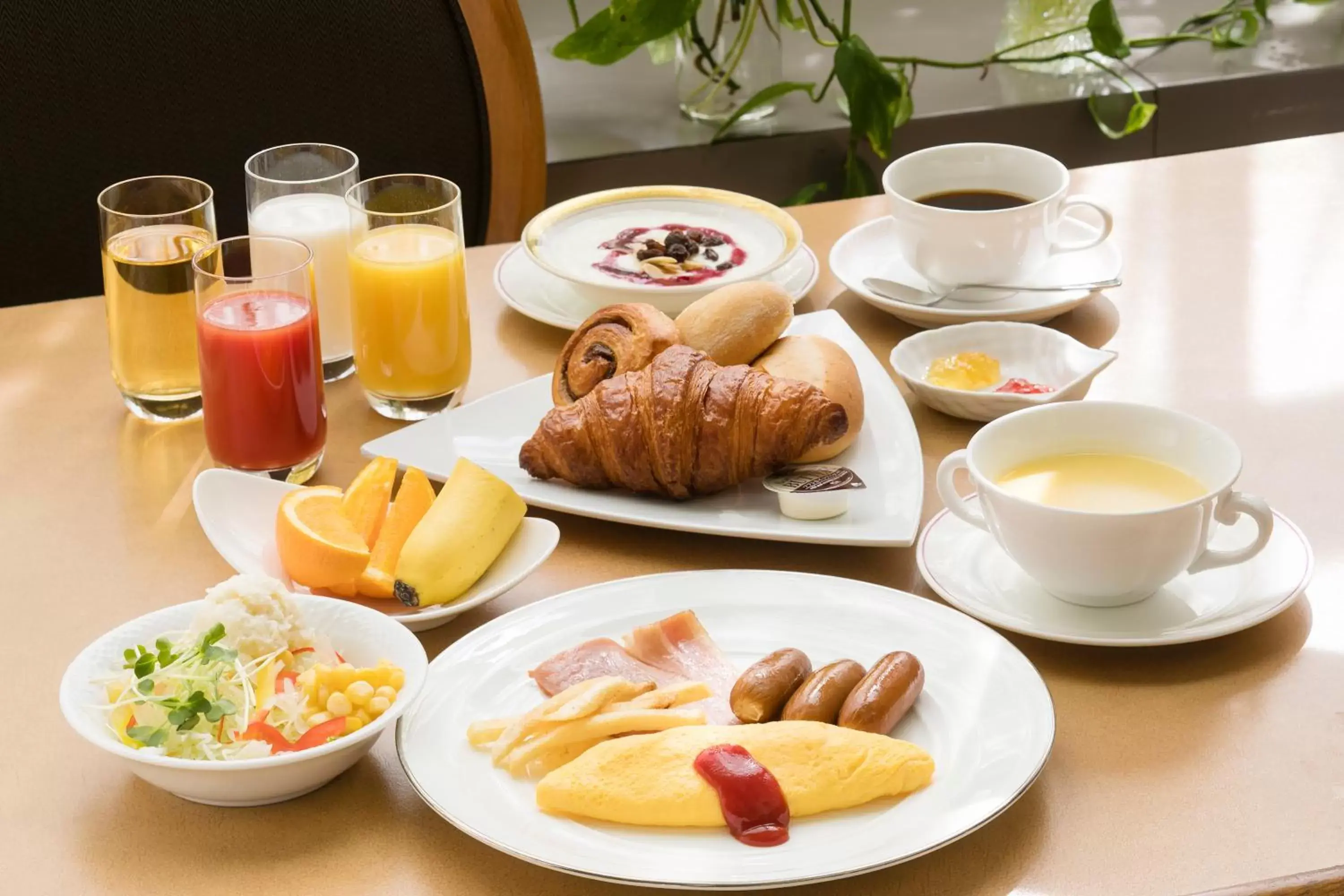 Food, Breakfast in Ark Hotel Okayama -ROUTE INN HOTELS-