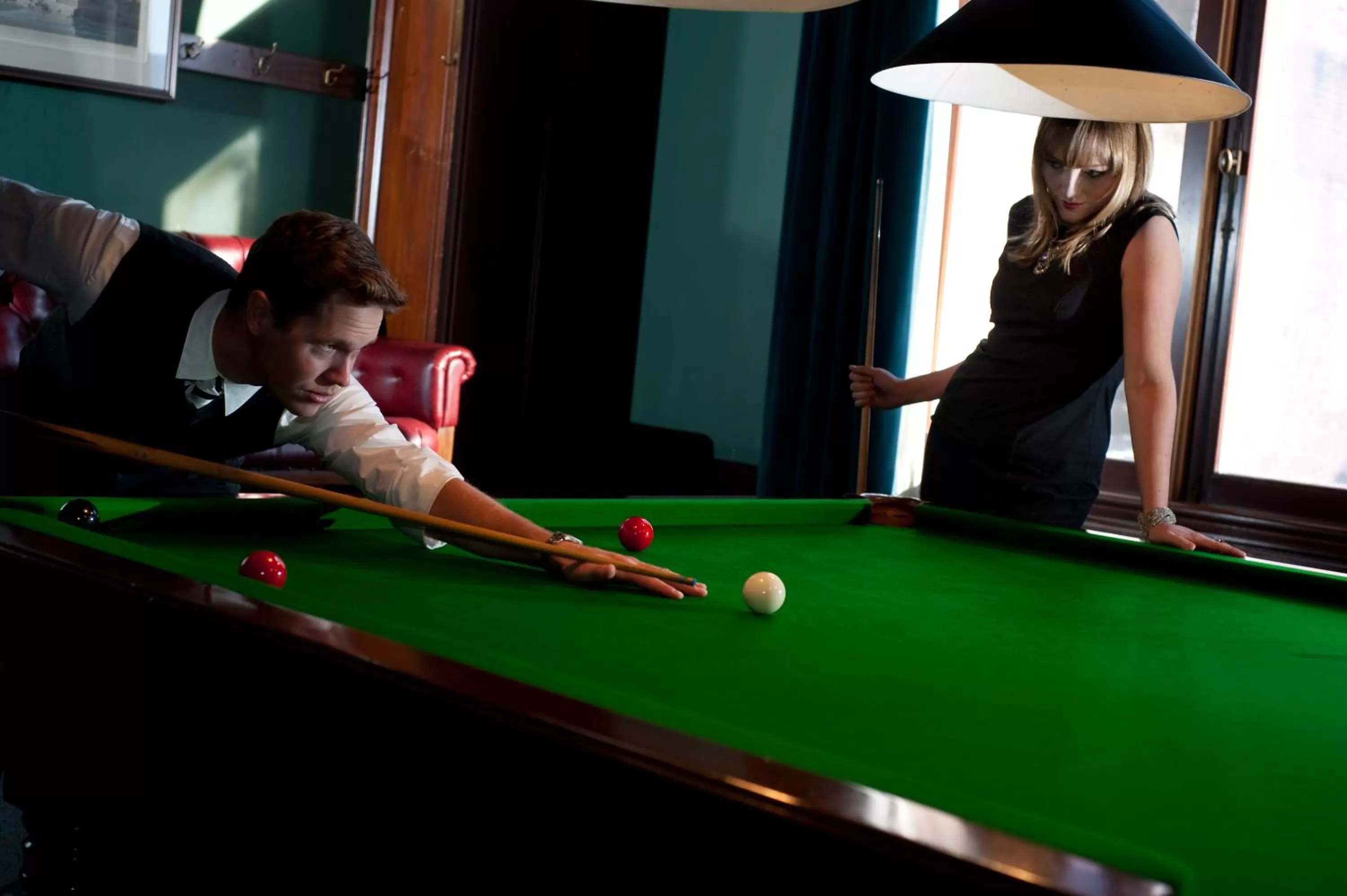 Billiard in The Inn at the Union Club of British Columbia