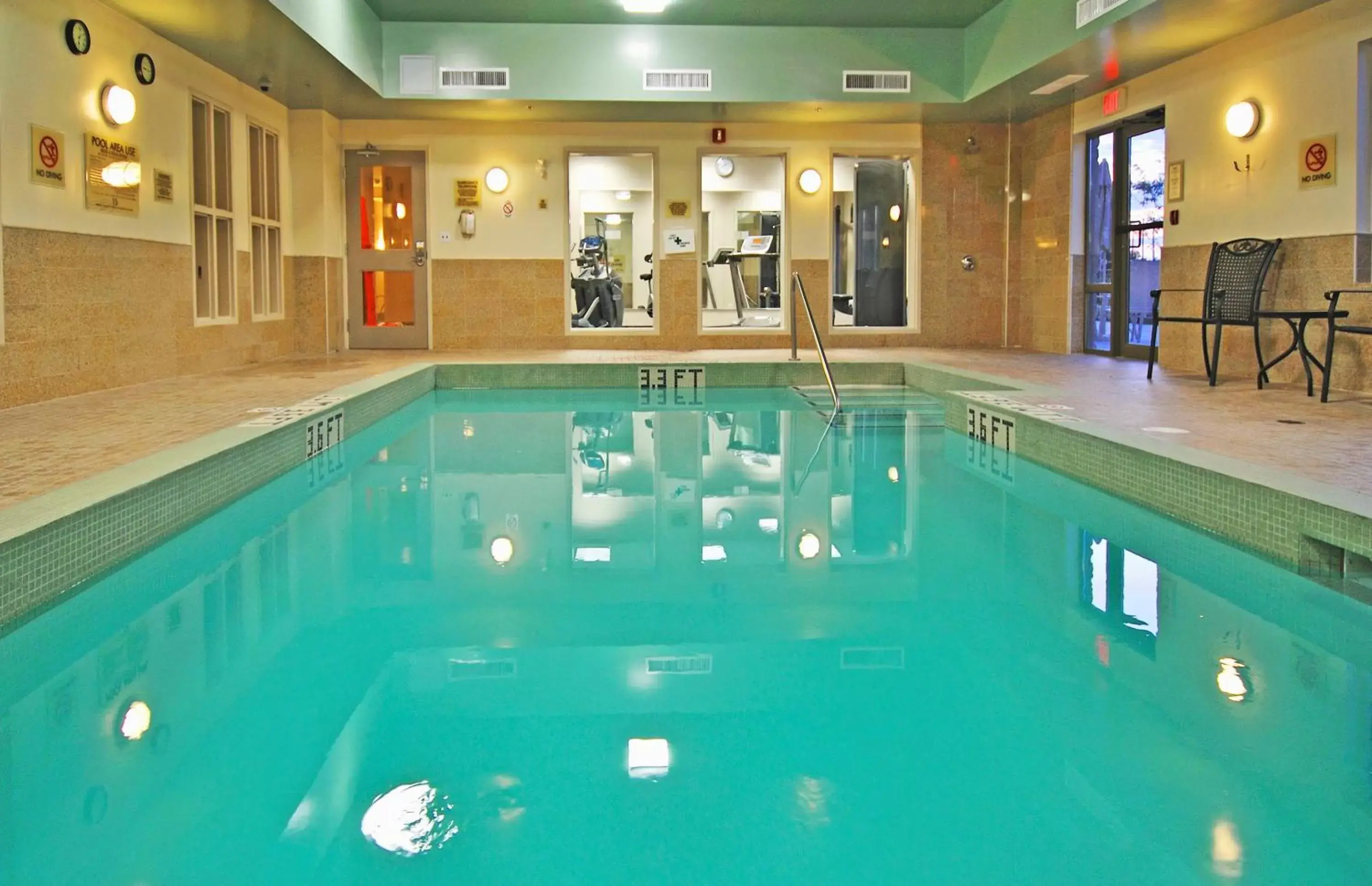 Swimming Pool in Holiday Inn Express Hotel & Suites Ottawa Airport, an IHG Hotel
