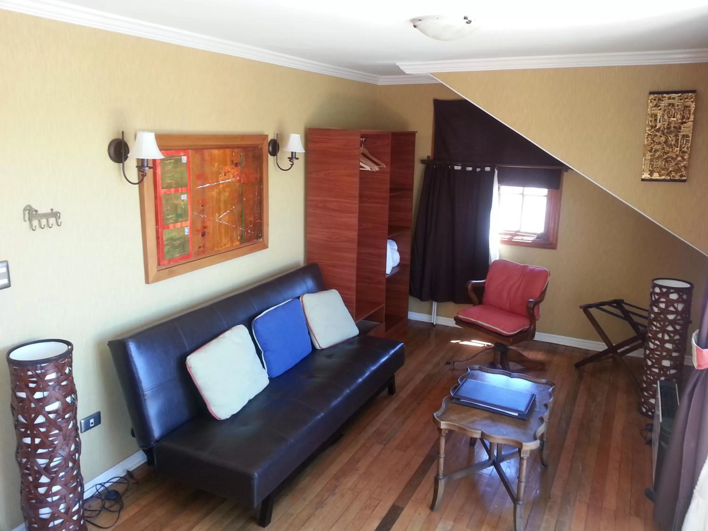 Living room in Hotel Manoir Atkinson