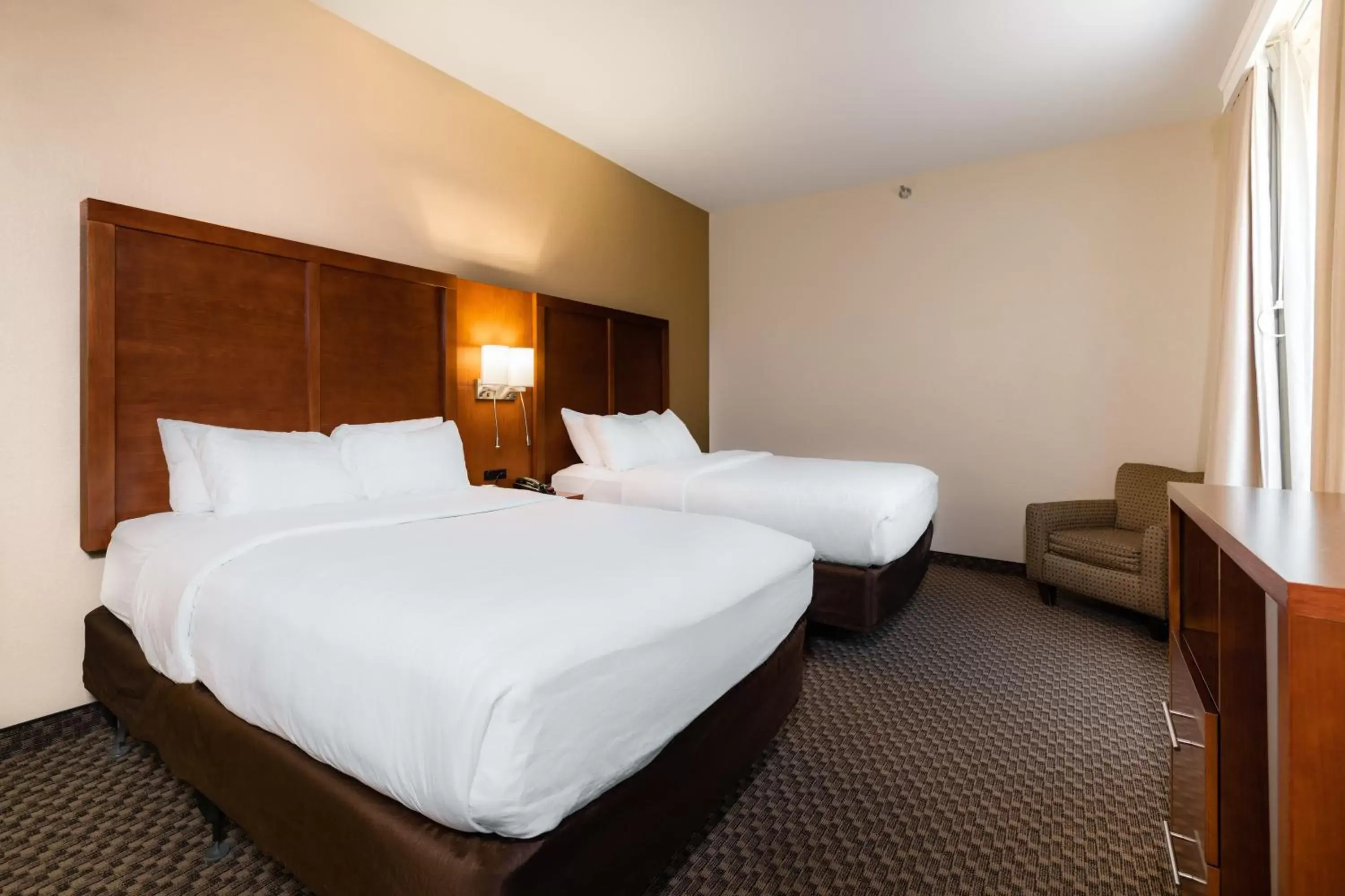 Photo of the whole room, Bed in Comfort Suites Troy-I75