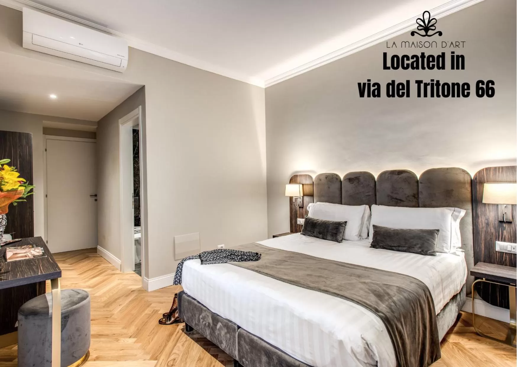 Bed in Hotel 87 eighty-seven - Maison d'Art Collection