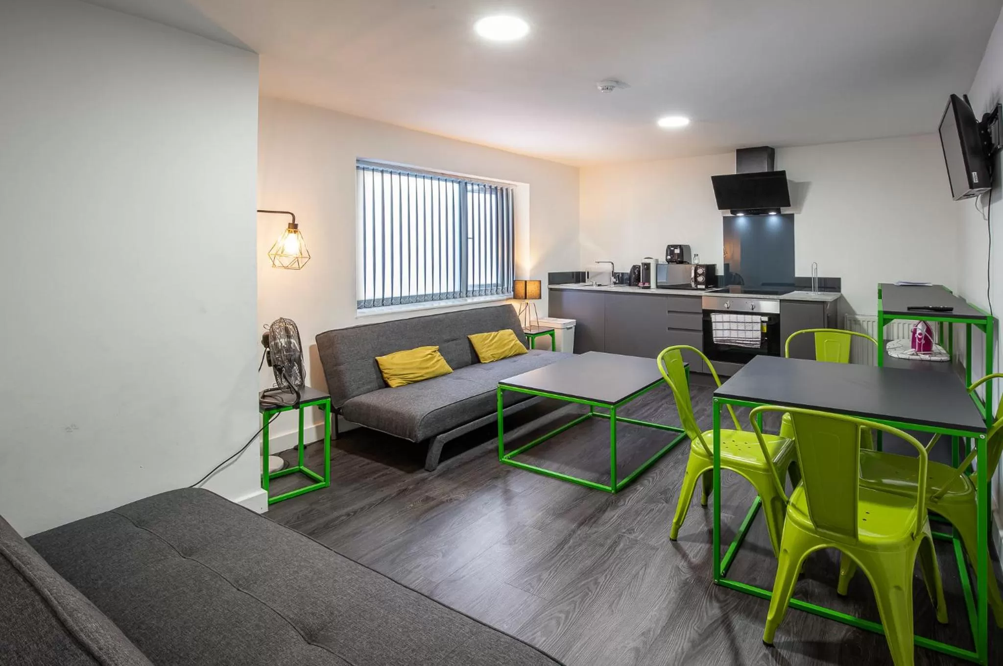 Living room in ApartHotel421 by Seafront Collection