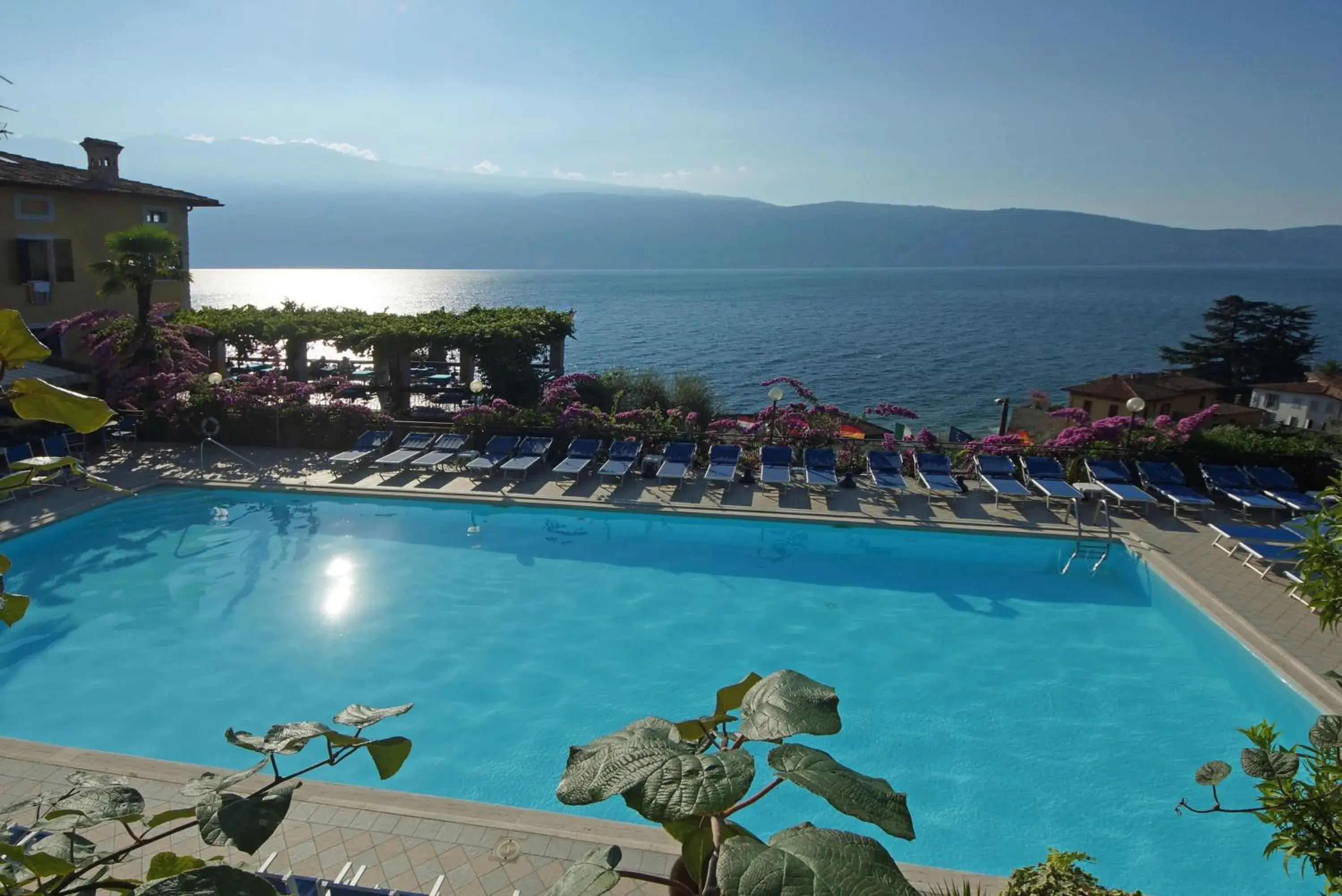 Lake view, Swimming Pool in Hotel Palazzina