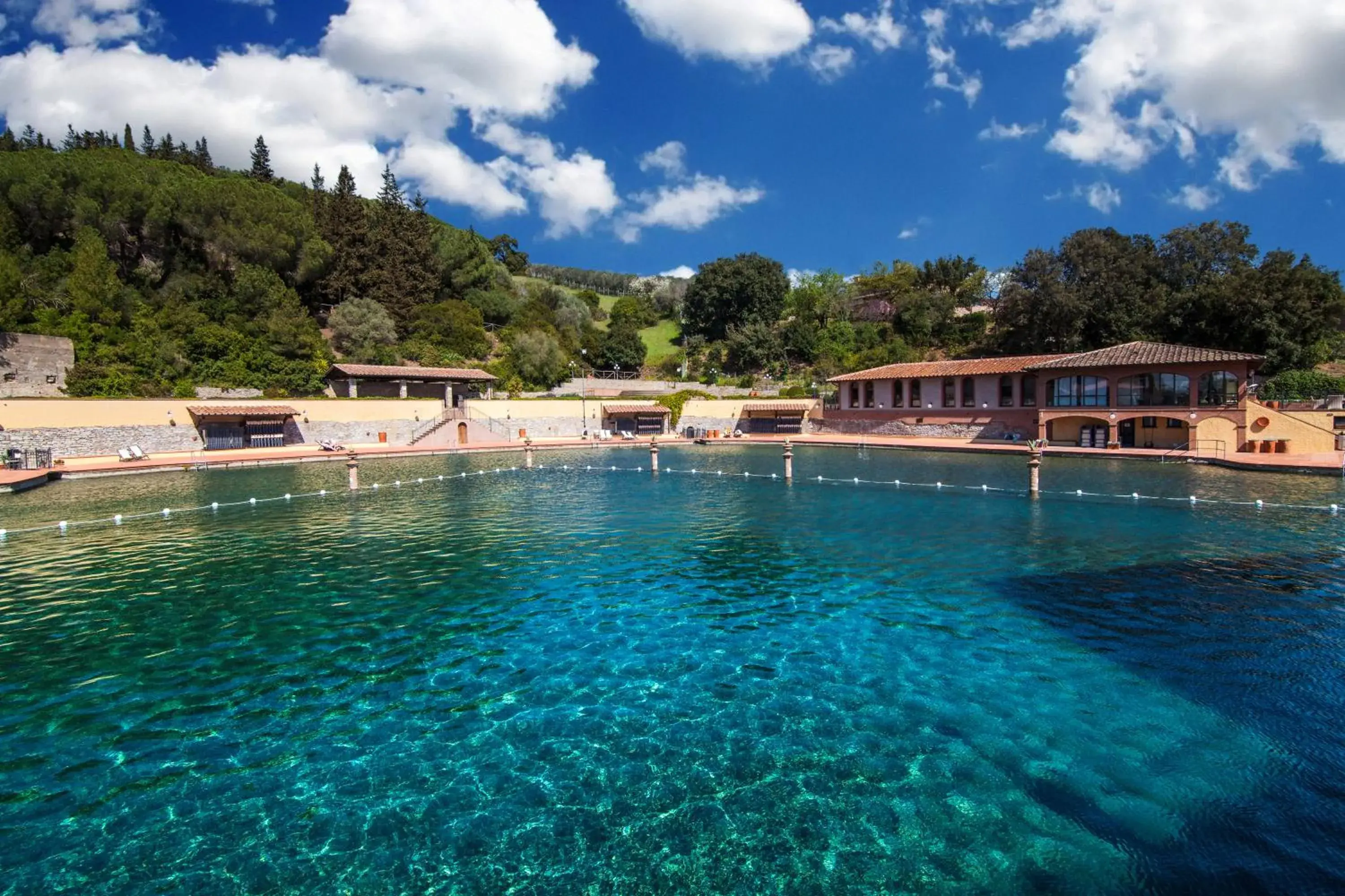 Spring, Swimming Pool in Calidario Terme Etrusche