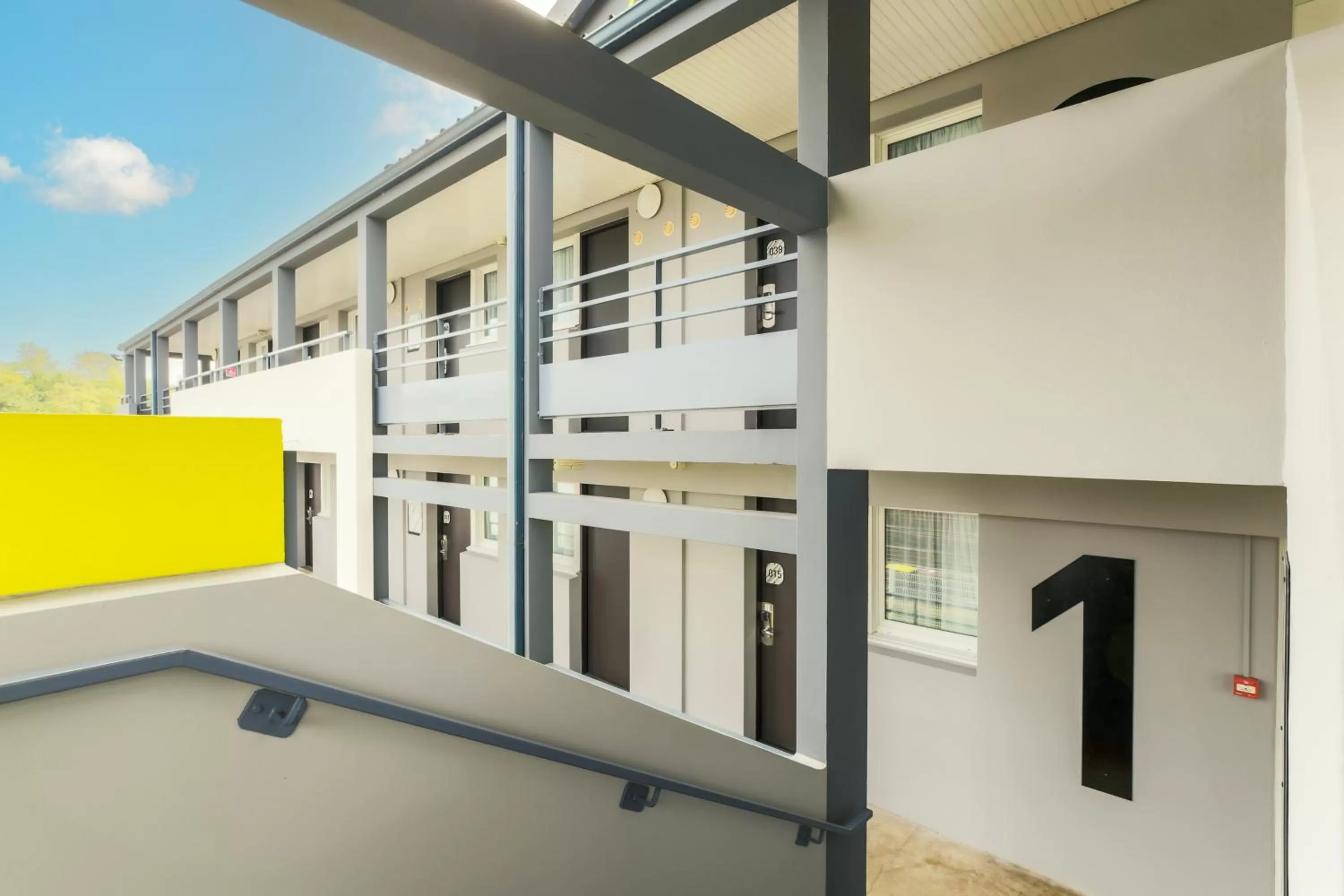 Property building in B&B HOTEL Metz Augny