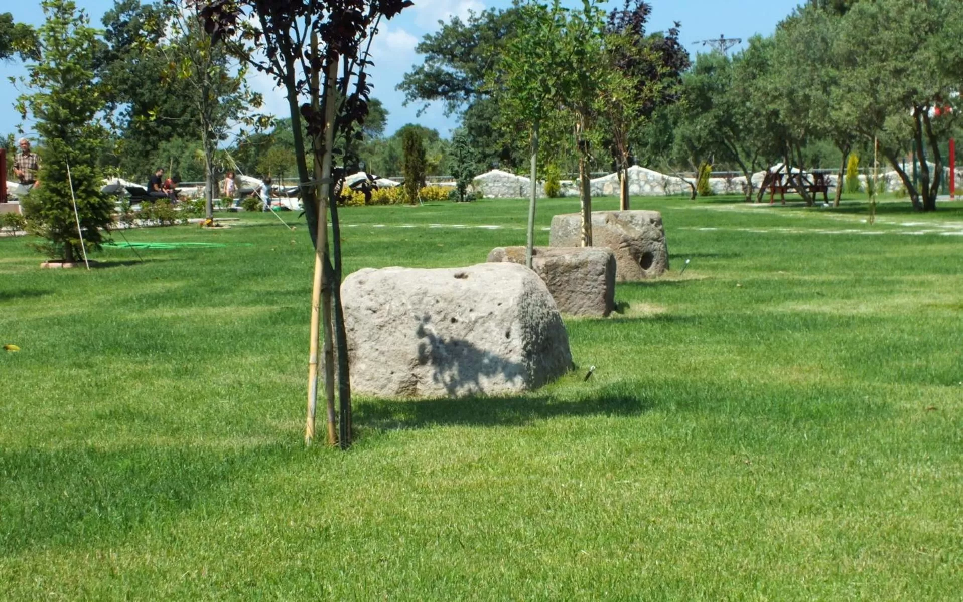 Garden in Helen Troya Hotel Geyikli