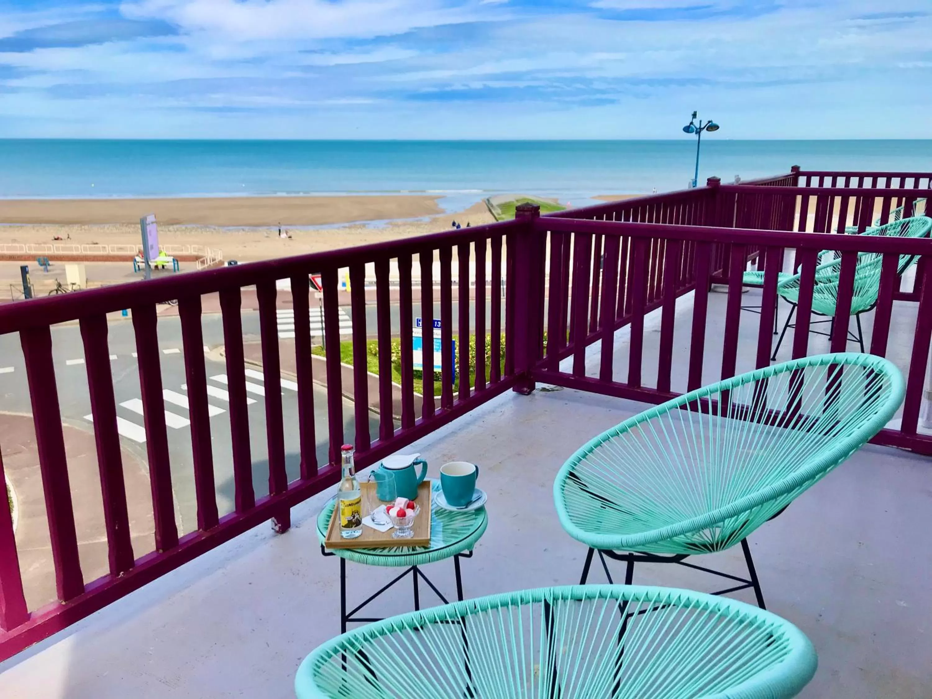 Balcony/Terrace in Hôtel Outre-Mer - Villa Le Couchant