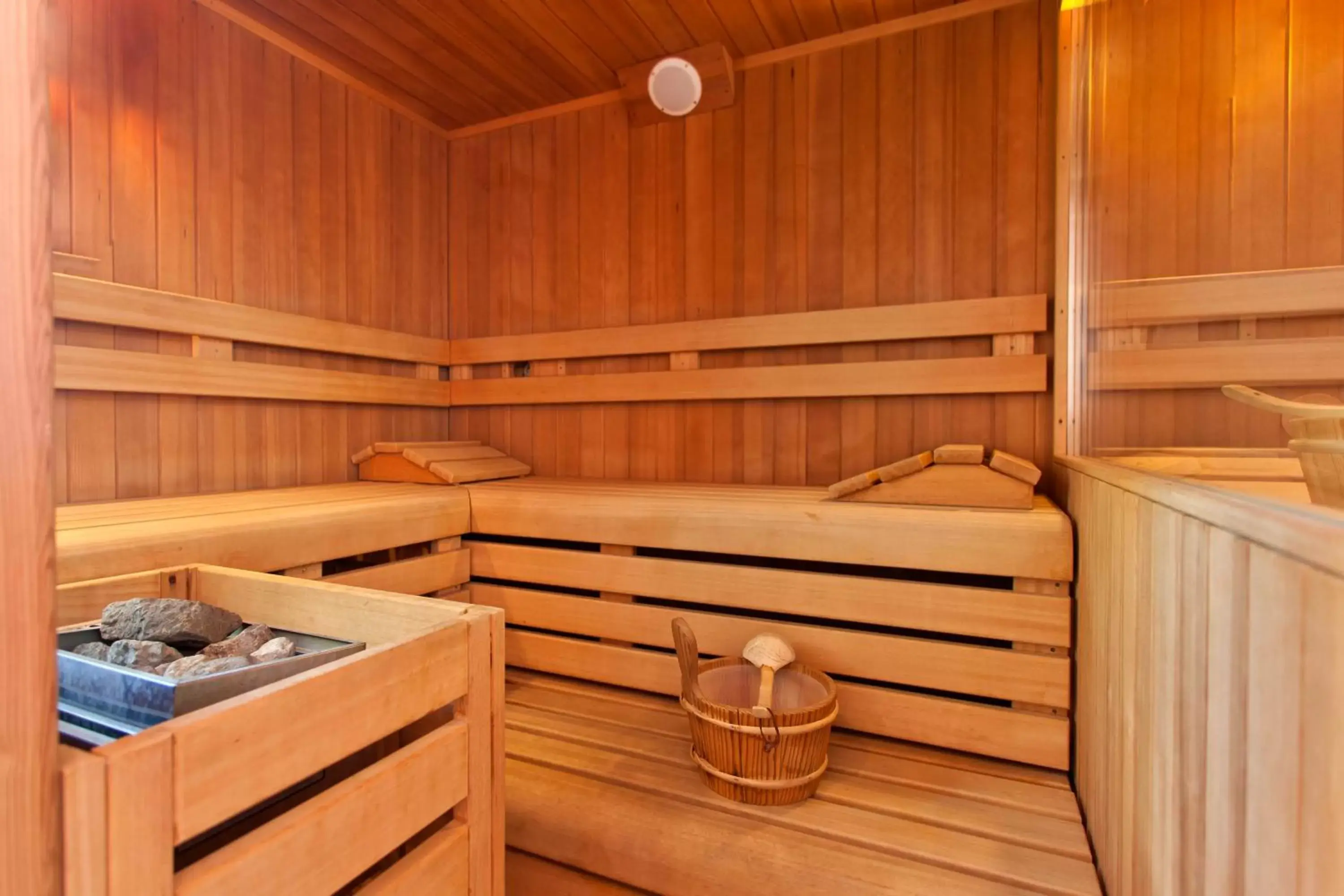 Sauna in Bellavista Hotel Deluxe Apartments